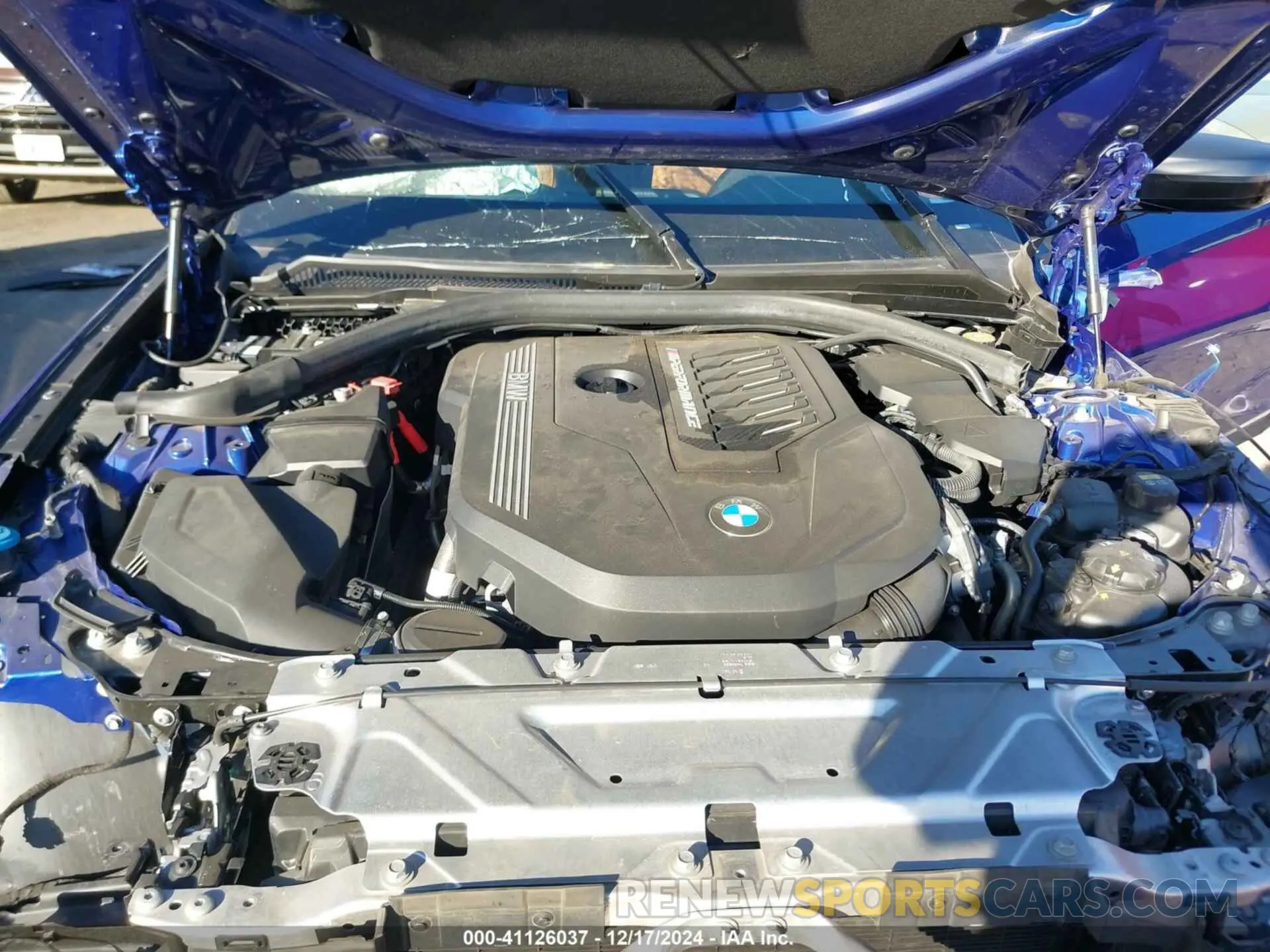10 fotografías del automóvil dañado 3MW5U7J08L8B34425 BMW 3 SERIES 2020