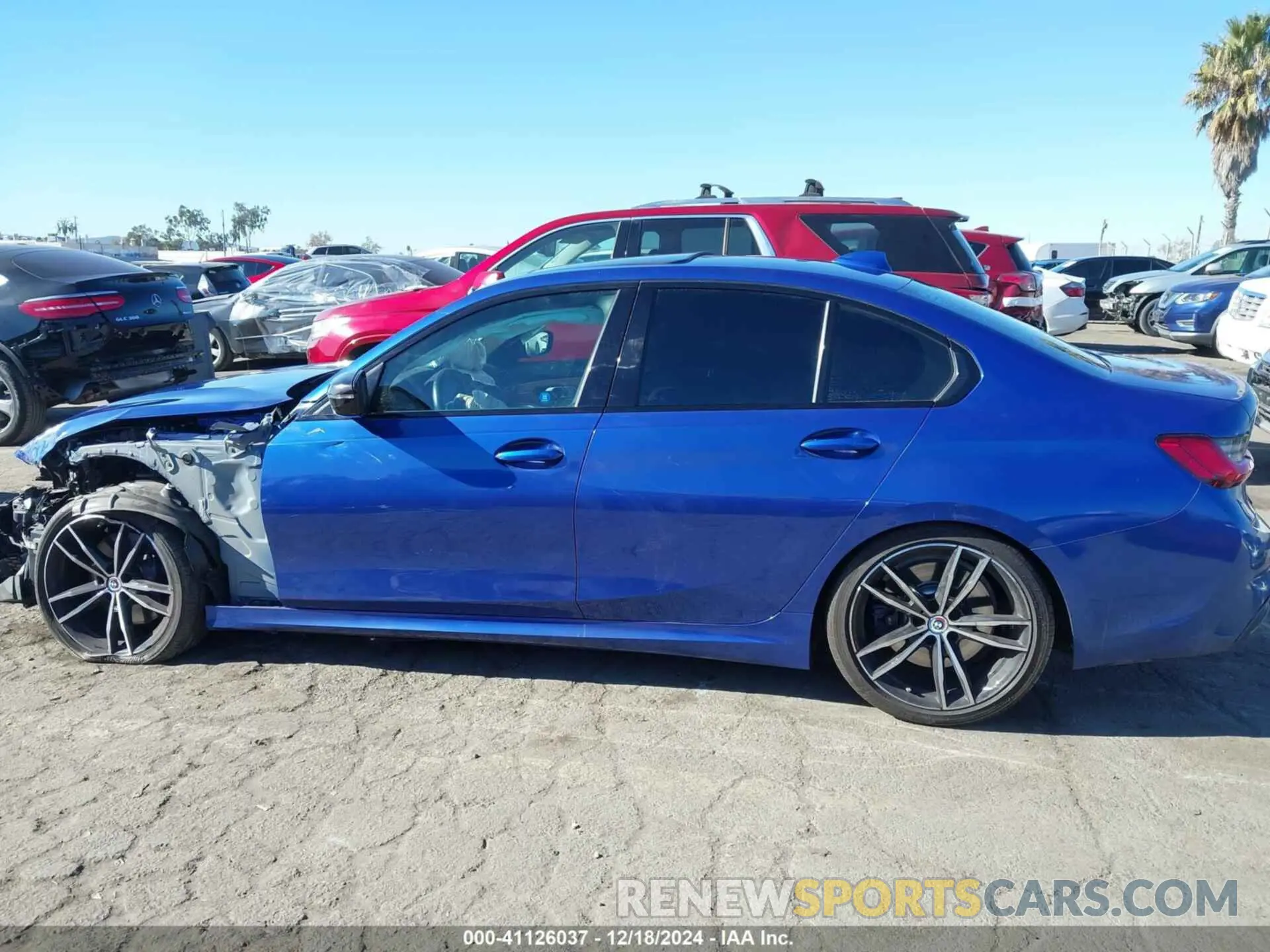 15 fotografías del automóvil dañado 3MW5U7J08L8B34425 BMW 3 SERIES 2020