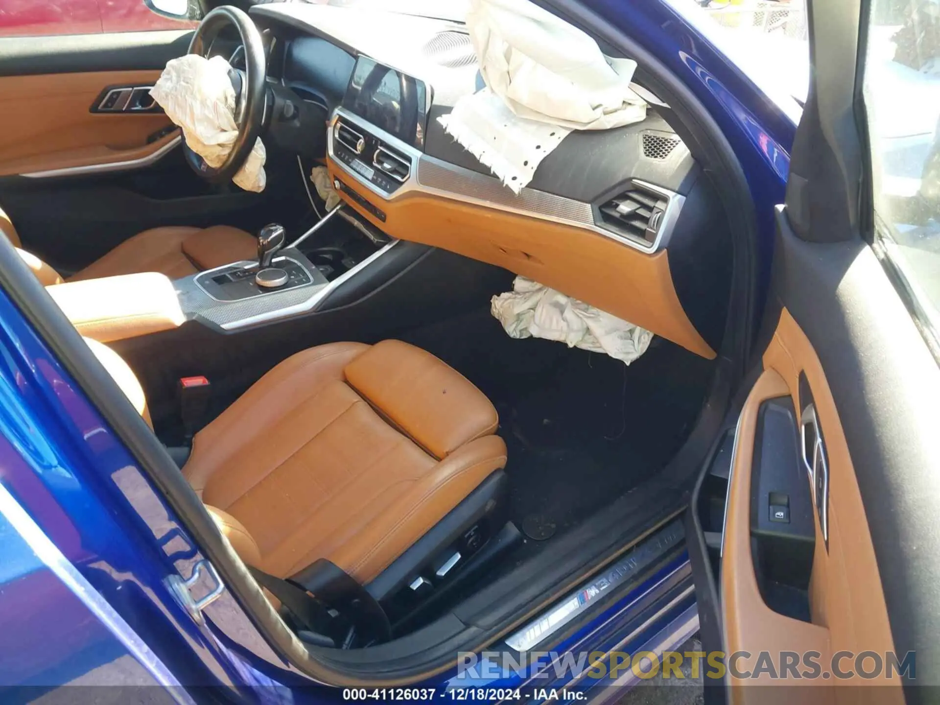 5 fotografías del automóvil dañado 3MW5U7J08L8B34425 BMW 3 SERIES 2020