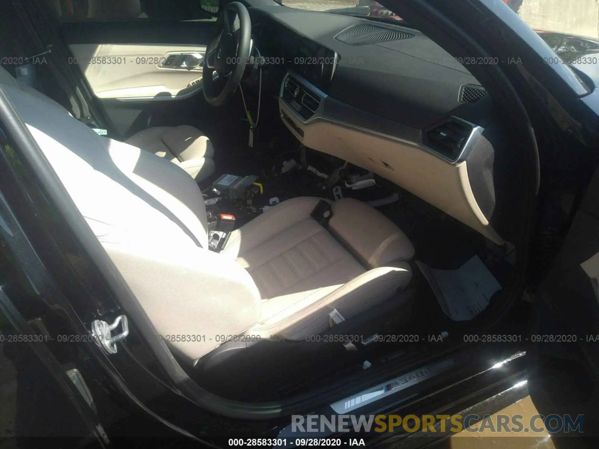 5 fotografías del automóvil dañado 3MW5U7J09L8B26639 BMW 3 SERIES 2020