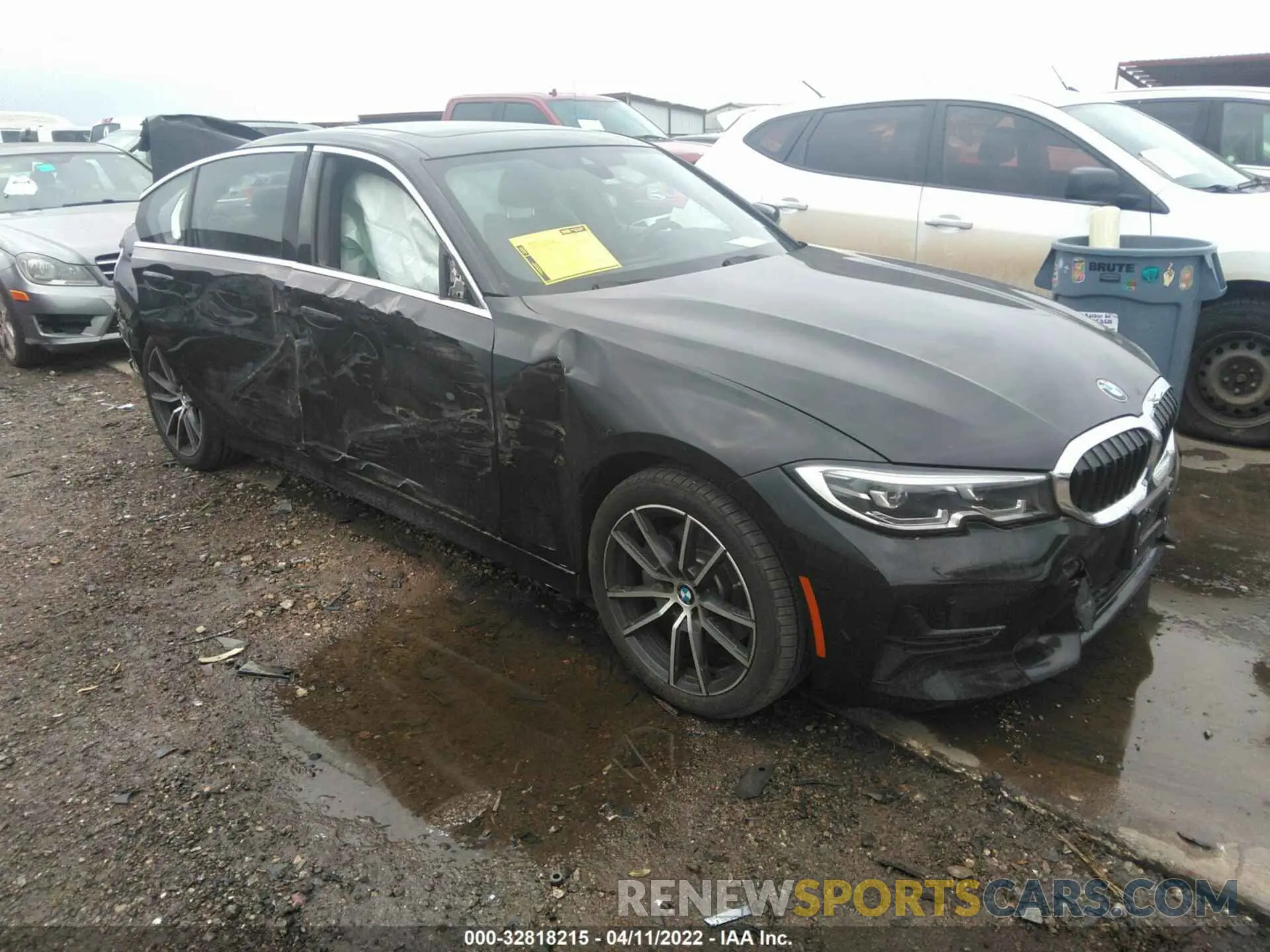 1 fotografías del automóvil dañado WBA5R1C01LFH39764 BMW 3 SERIES 2020
