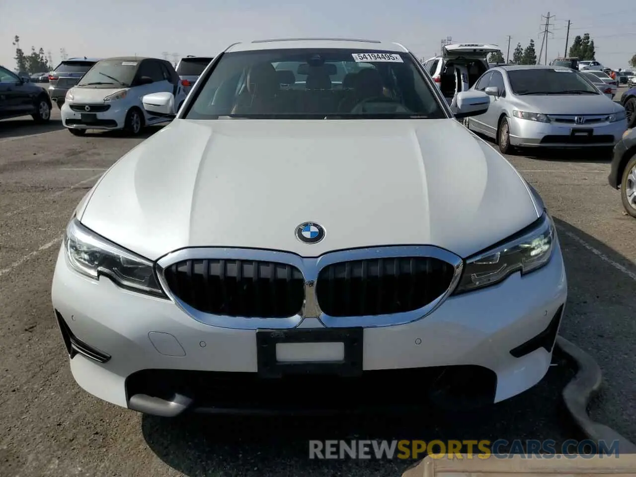 5 fotografías del automóvil dañado WBA5R1C01LFH42423 BMW 3 SERIES 2020