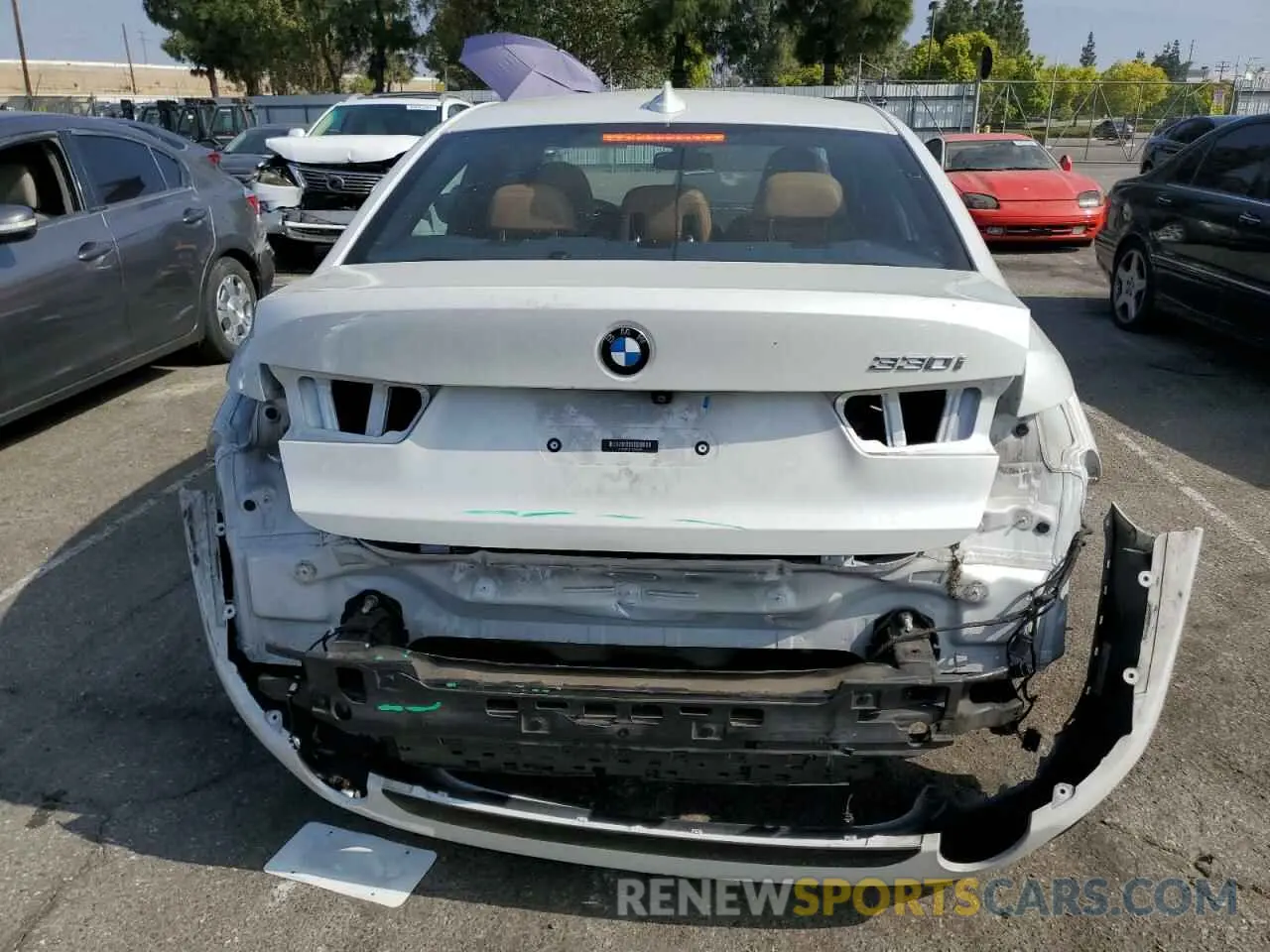 6 fotografías del automóvil dañado WBA5R1C01LFH42423 BMW 3 SERIES 2020