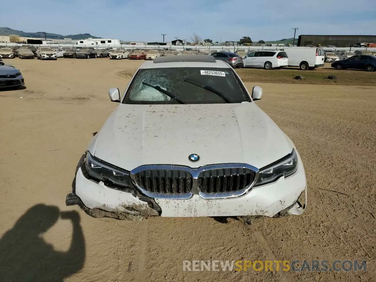 5 fotografías del automóvil dañado WBA5R1C05LFJ05290 BMW 3 SERIES 2020