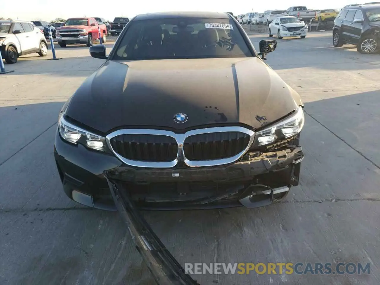 5 fotografías del automóvil dañado WBA5R1C07LFH34584 BMW 3 SERIES 2020