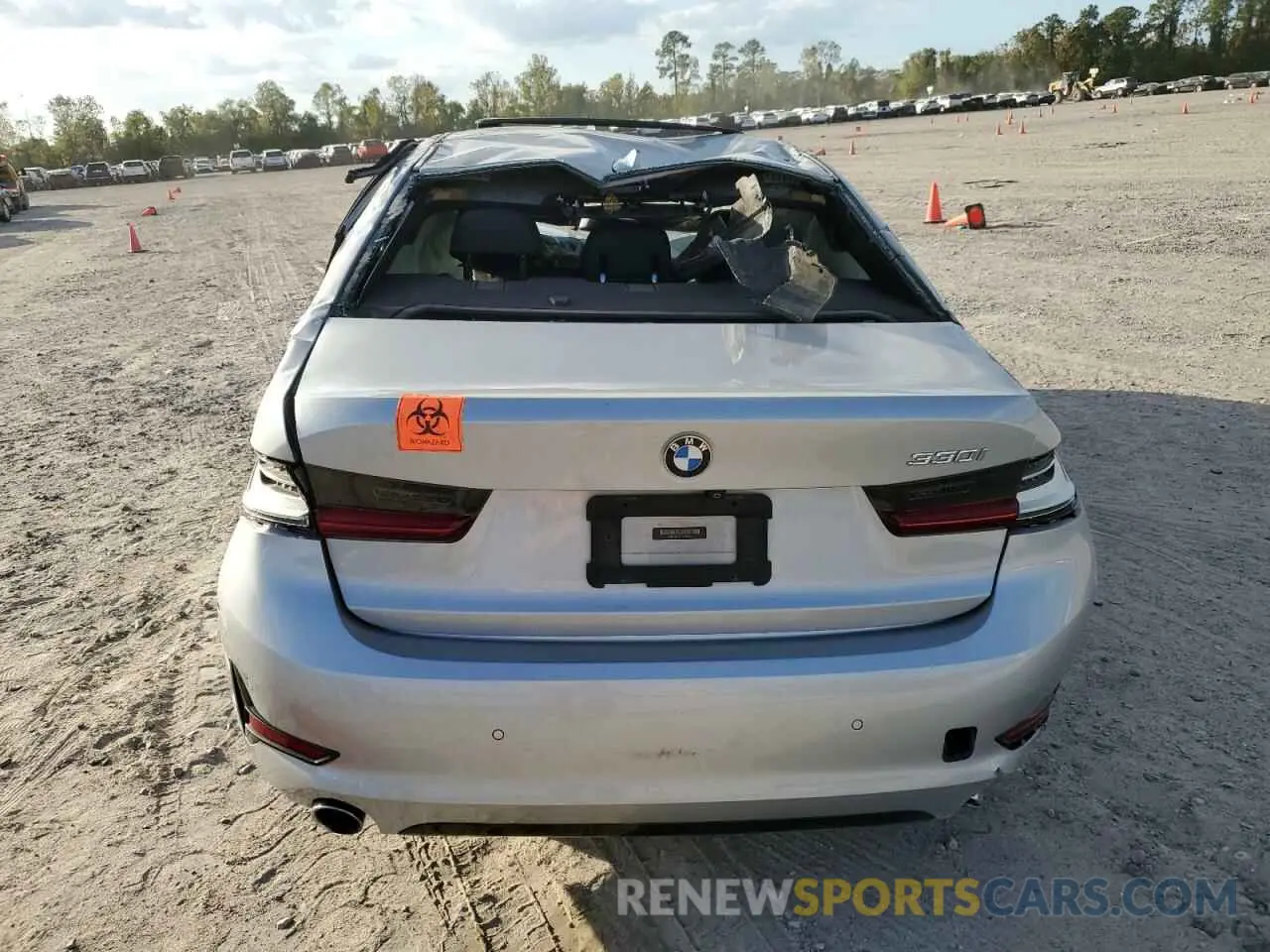 6 fotografías del automóvil dañado WBA5R1C07LFH41664 BMW 3 SERIES 2020