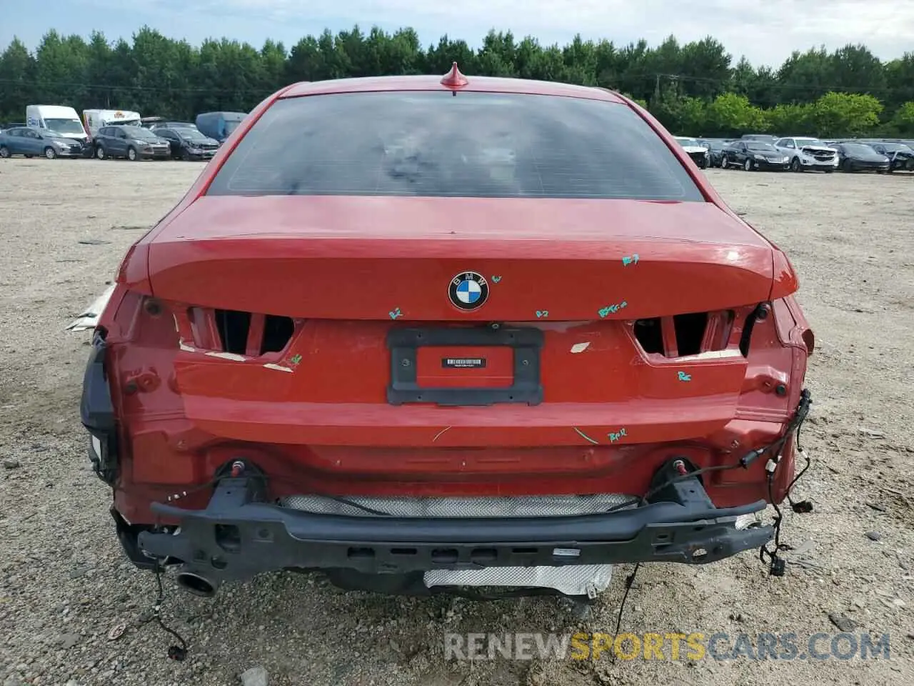 6 fotografías del automóvil dañado WBA5R1C09LFH84841 BMW 3 SERIES 2020