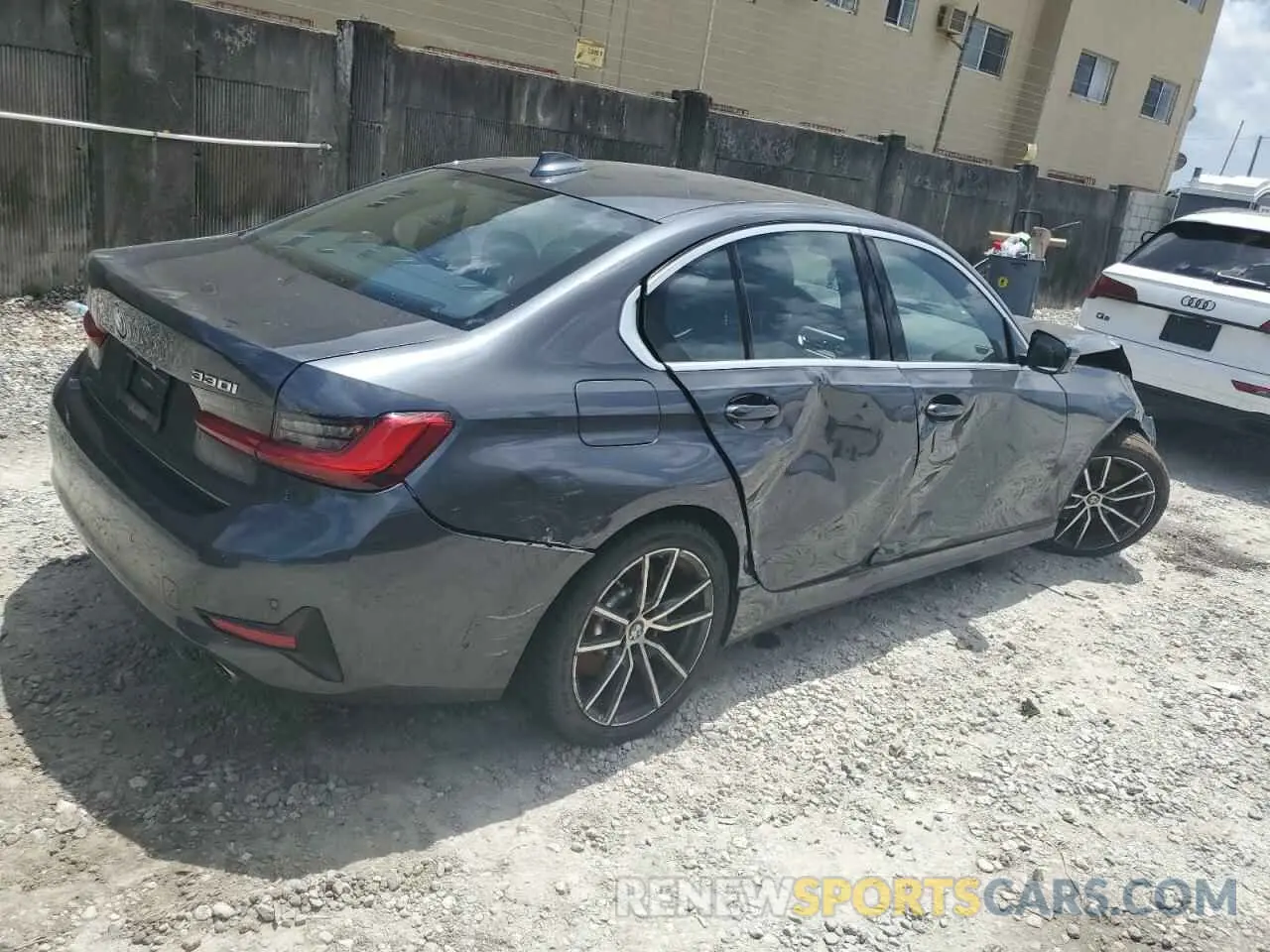 3 fotografías del automóvil dañado WBA5R1C0XLFH44509 BMW 3 SERIES 2020