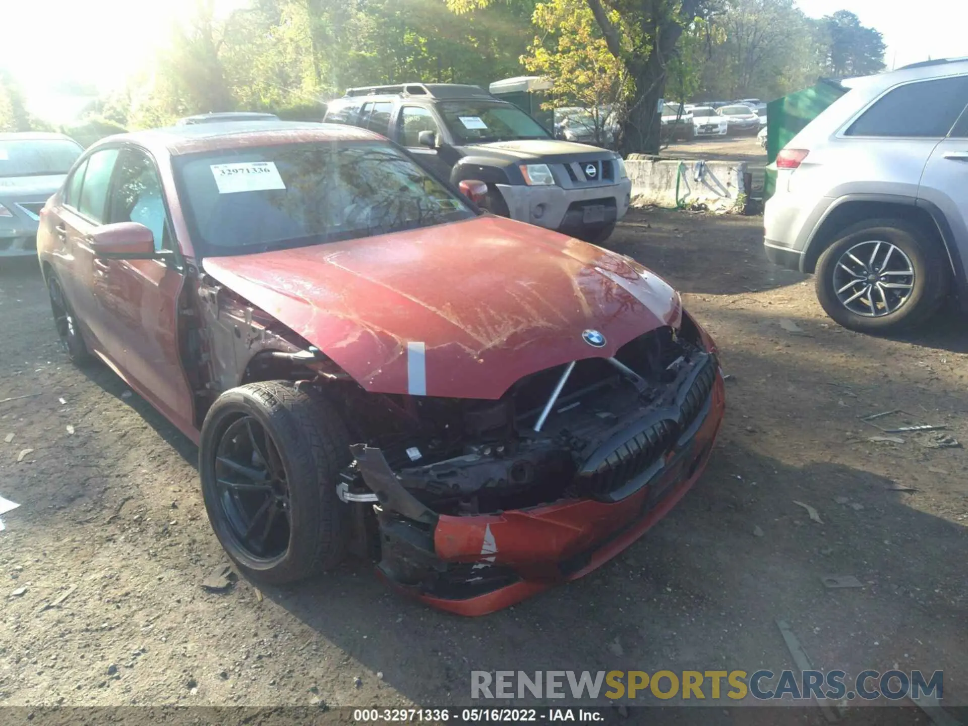 6 fotografías del automóvil dañado WBA5R7C00LFH46434 BMW 3 SERIES 2020