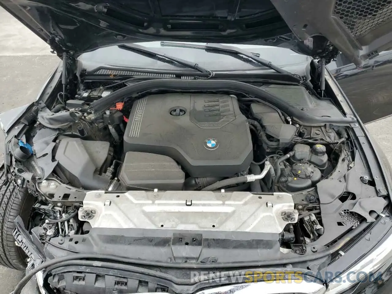 11 fotografías del automóvil dañado WBA5R7C03LFH40434 BMW 3 SERIES 2020