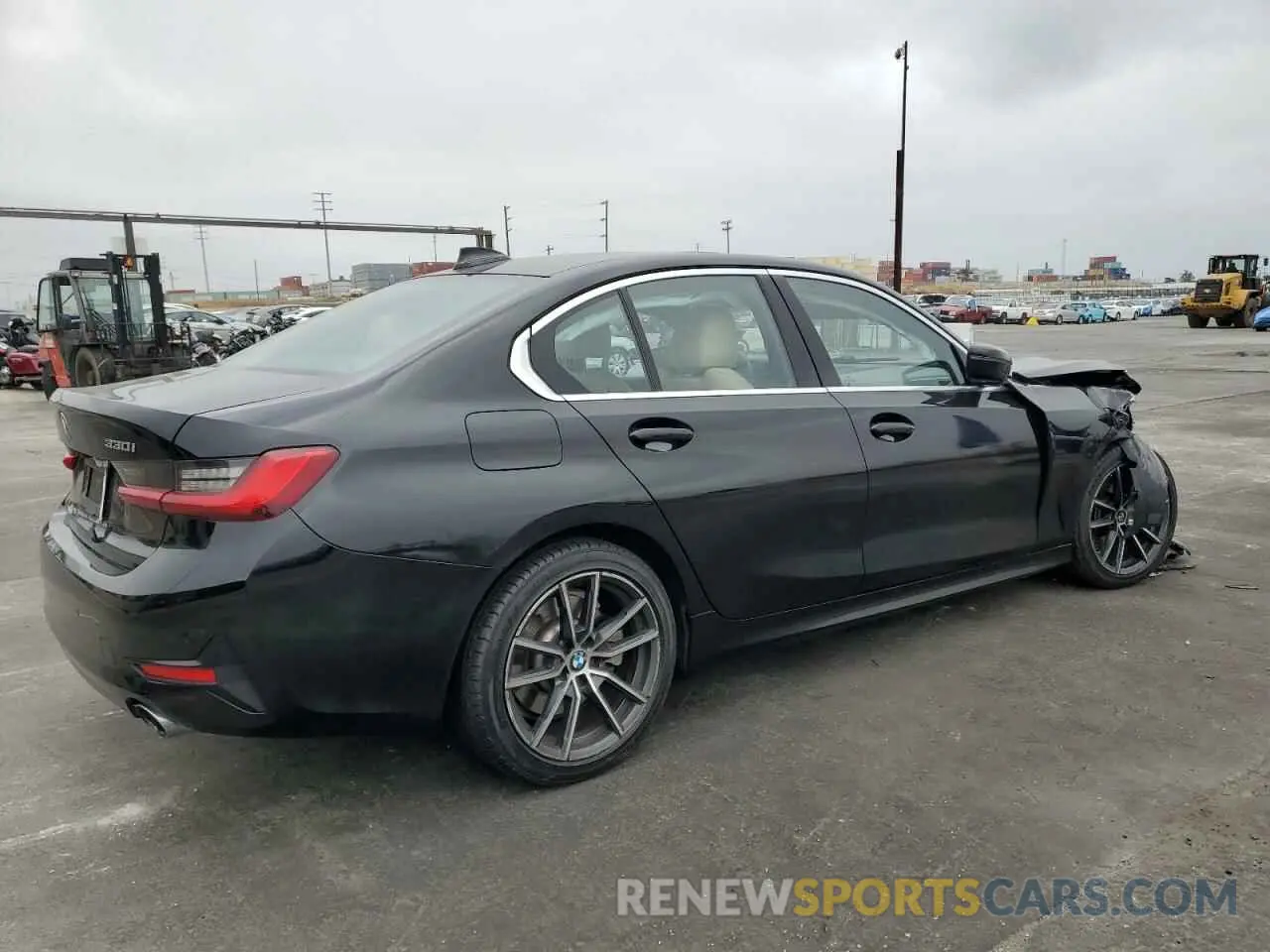 3 fotografías del automóvil dañado WBA5R7C03LFH40434 BMW 3 SERIES 2020