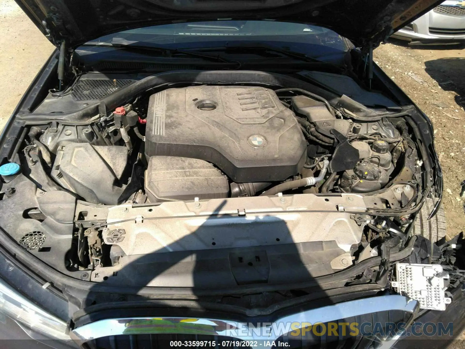 10 fotografías del automóvil dañado WBA5R7C07LFH44714 BMW 3 SERIES 2020