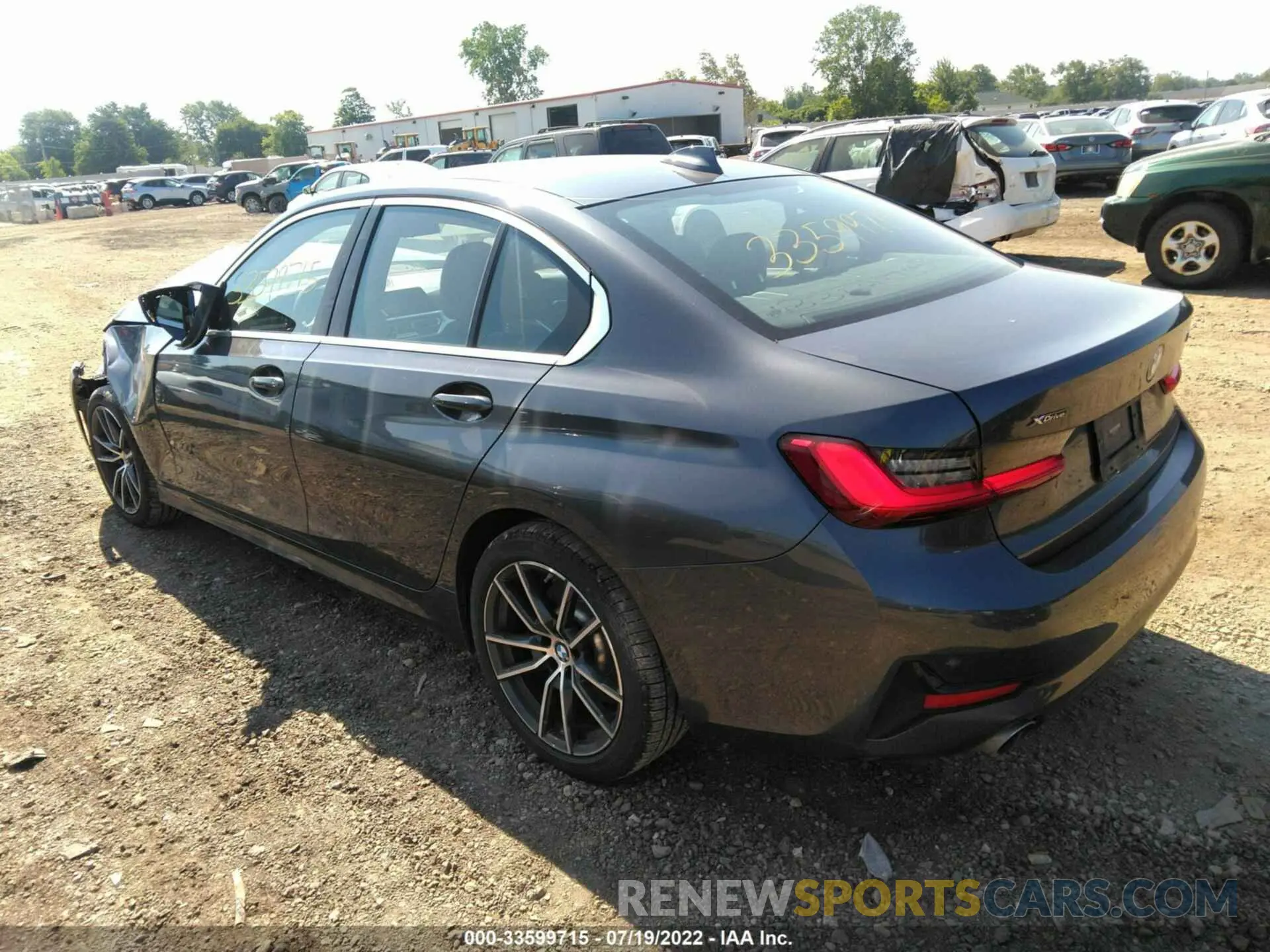 3 fotografías del automóvil dañado WBA5R7C07LFH44714 BMW 3 SERIES 2020
