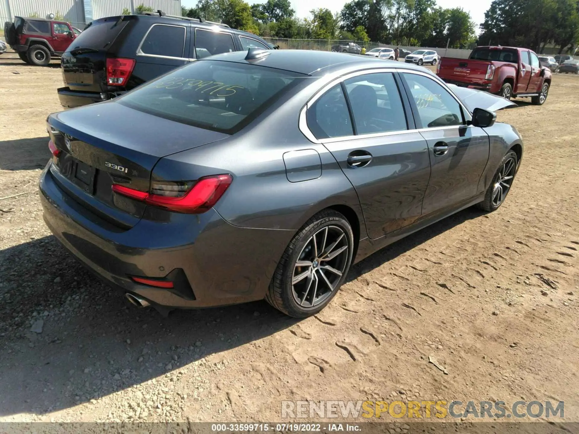 4 fotografías del automóvil dañado WBA5R7C07LFH44714 BMW 3 SERIES 2020