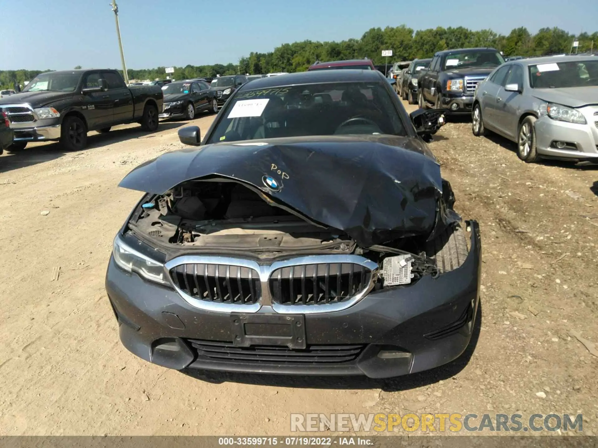 6 fotografías del automóvil dañado WBA5R7C07LFH44714 BMW 3 SERIES 2020