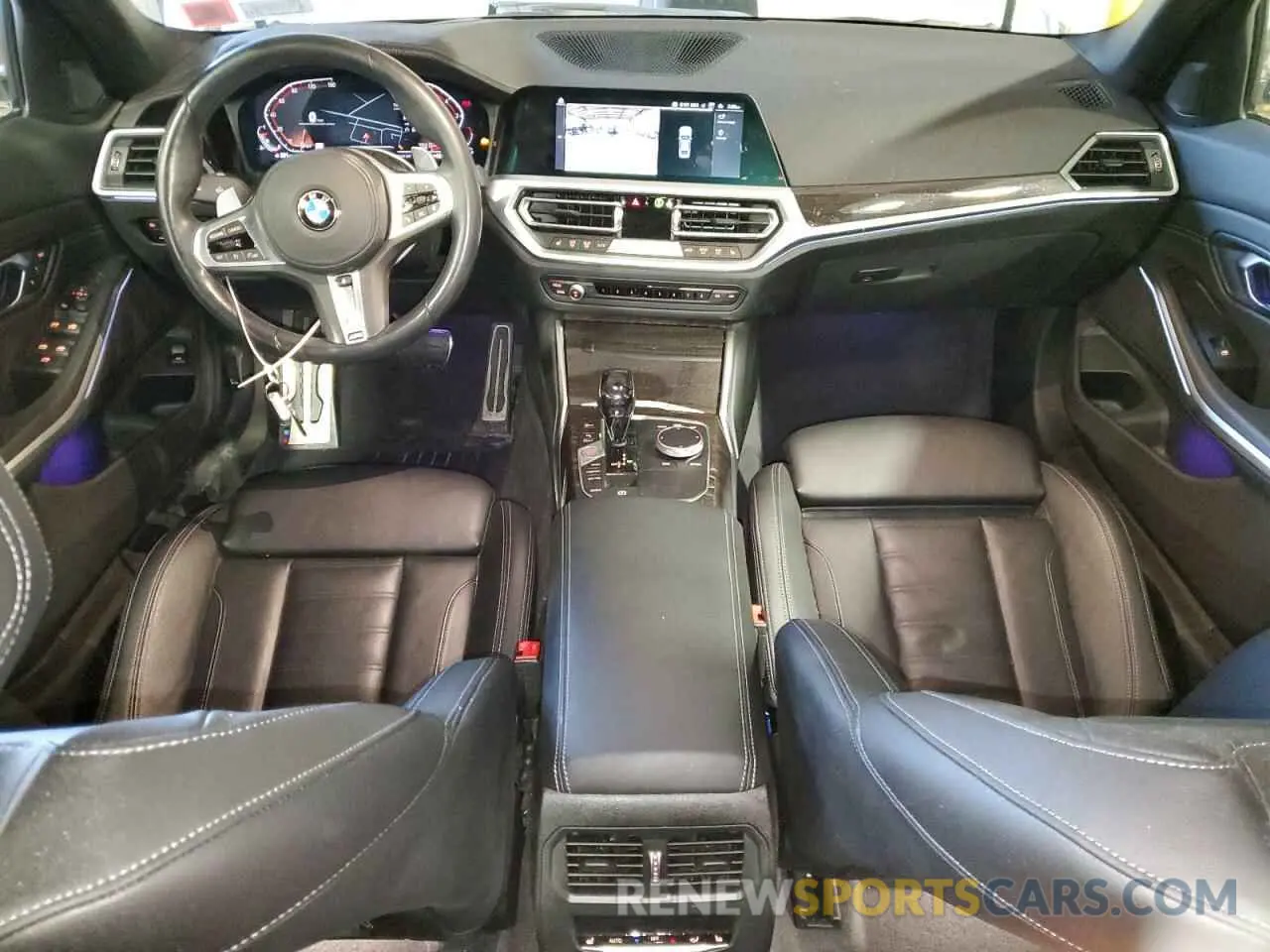 8 fotografías del automóvil dañado WBA5R7C08LFH46861 BMW 3 SERIES 2020
