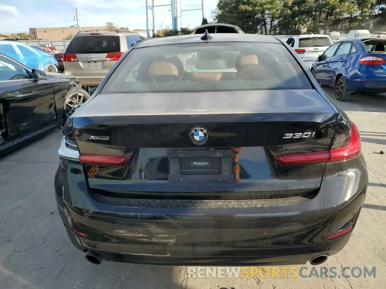 6 fotografías del automóvil dañado WBA5R7C08LFH70464 BMW 3 SERIES 2020