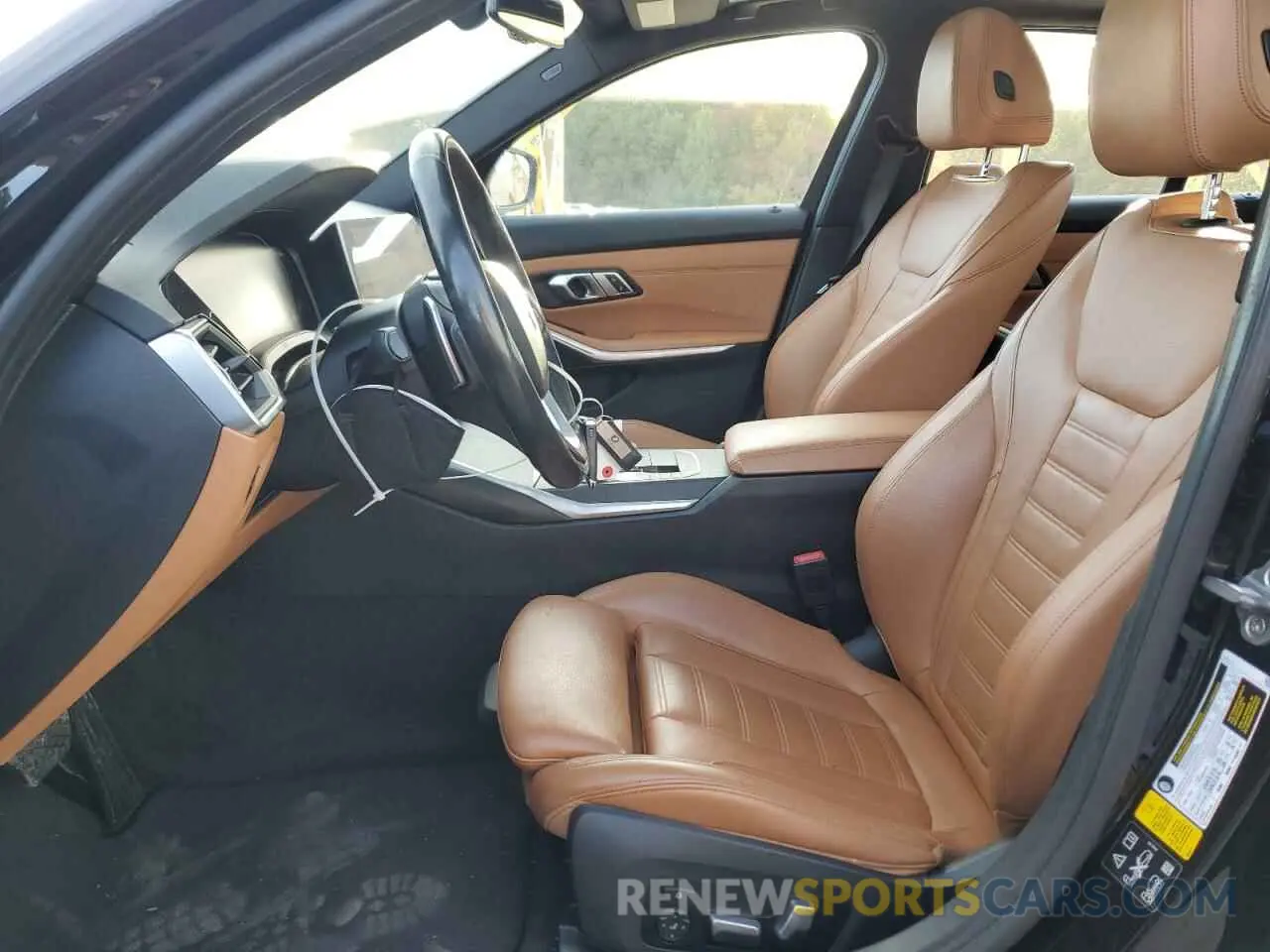7 fotografías del automóvil dañado WBA5R7C08LFH70464 BMW 3 SERIES 2020