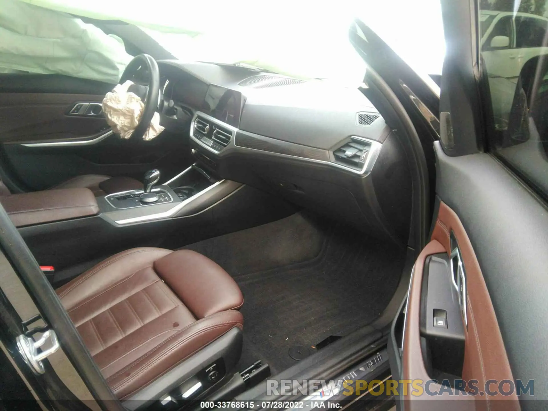 5 fotografías del automóvil dañado WBA5U7C00LFH57111 BMW 3 SERIES 2020