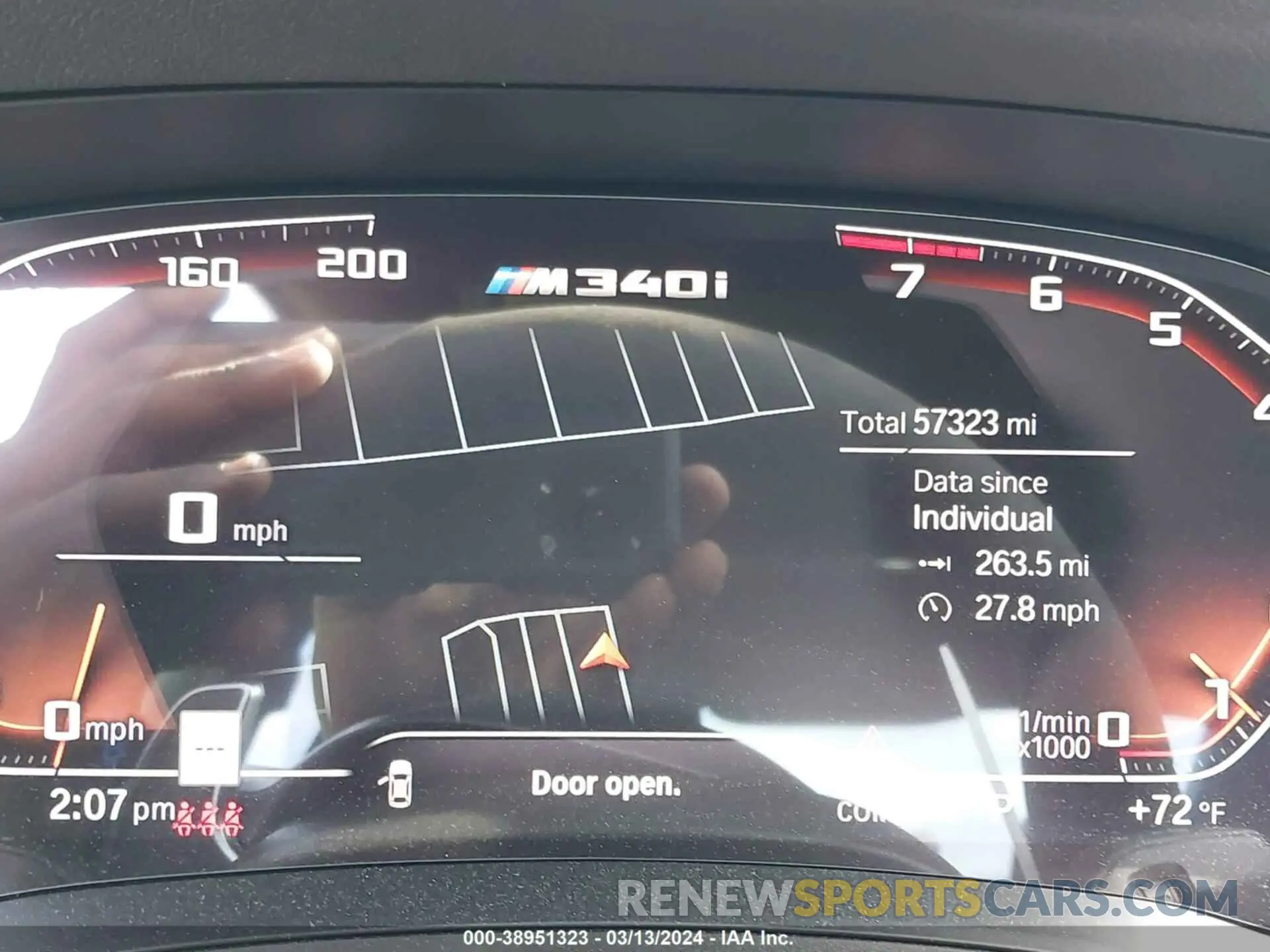 7 fotografías del automóvil dañado WBA5U7C01LFH01470 BMW 3 SERIES 2020