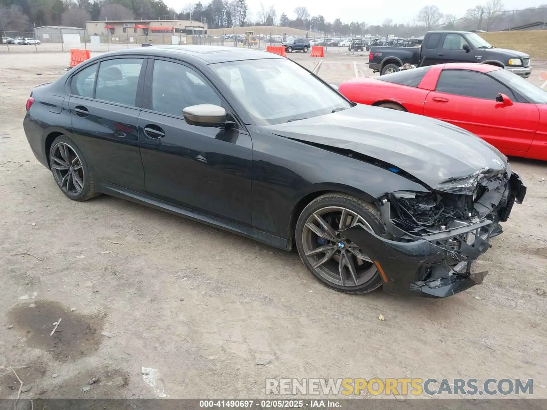1 fotografías del automóvil dañado WBA5U7C02LAF54184 BMW 3 SERIES 2020