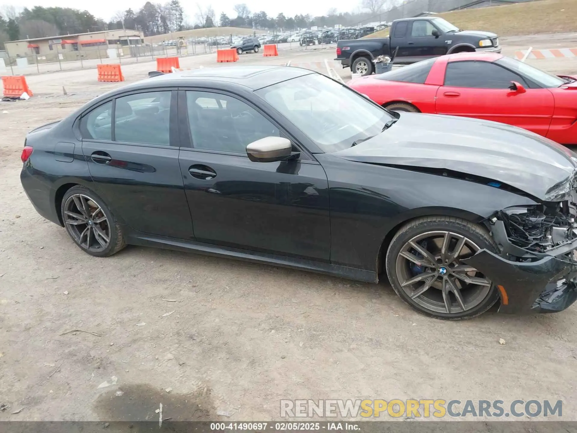 13 fotografías del automóvil dañado WBA5U7C02LAF54184 BMW 3 SERIES 2020