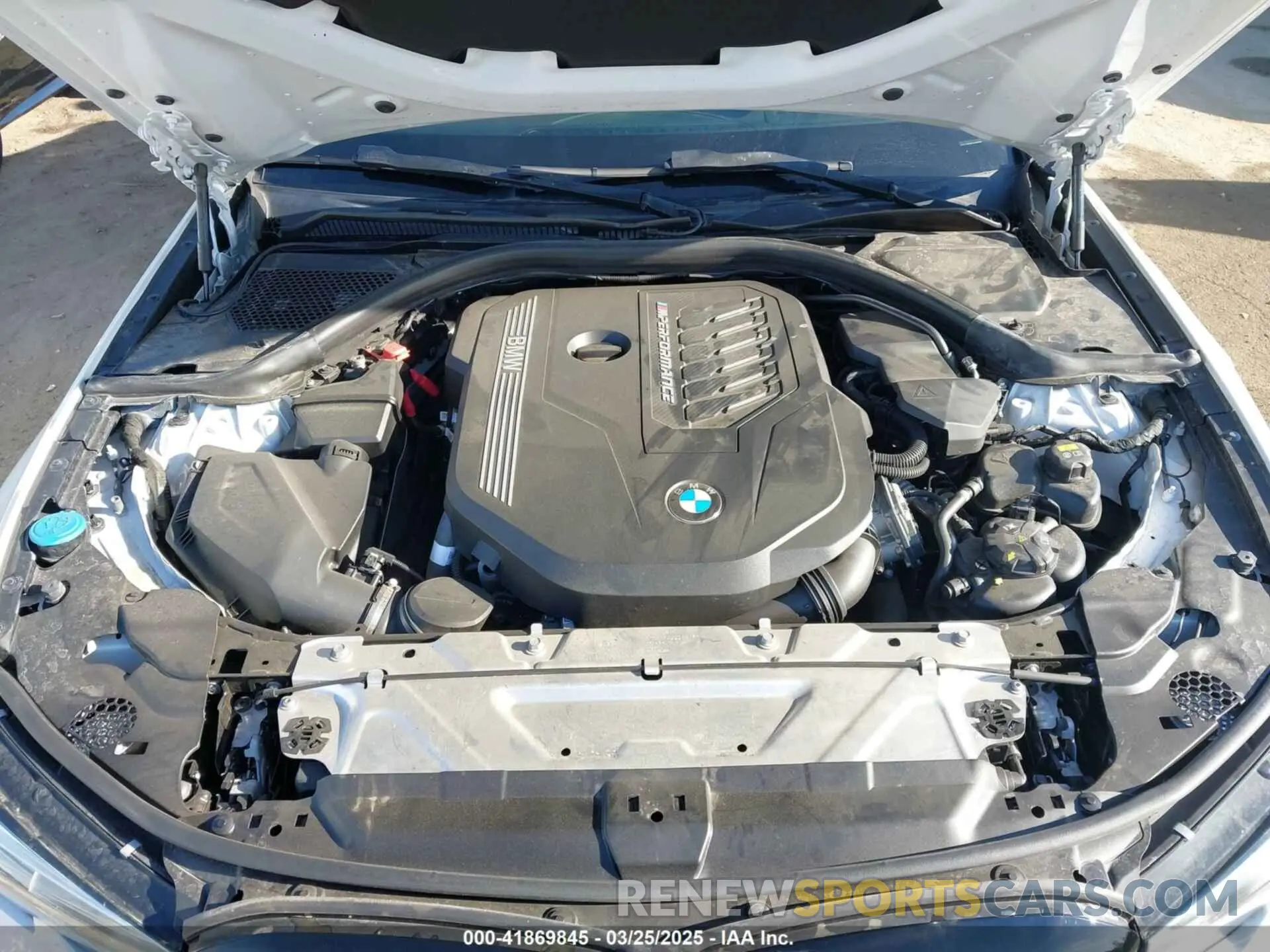 10 fotografías del automóvil dañado WBA5U7C02LFH69972 BMW 3 SERIES 2020