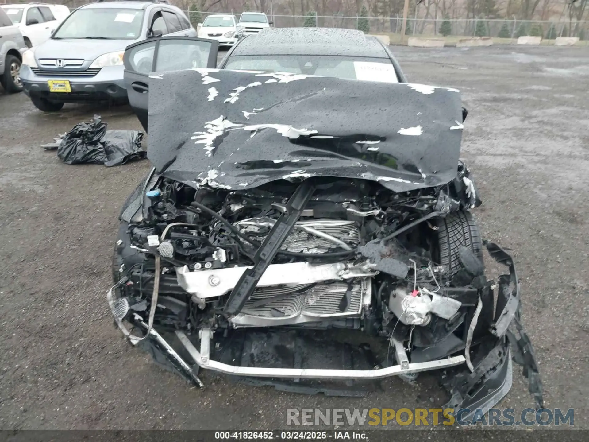 12 fotografías del automóvil dañado WBA5U7C03LFH93116 BMW 3 SERIES 2020