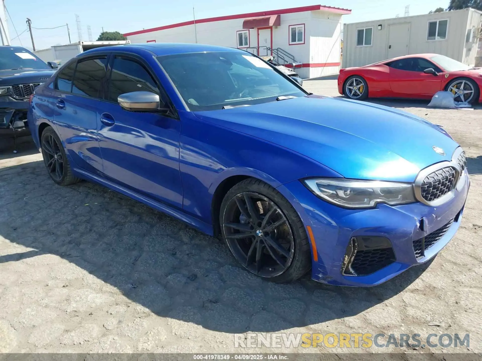 1 fotografías del automóvil dañado WBA5U7C04LA232384 BMW 3 SERIES 2020