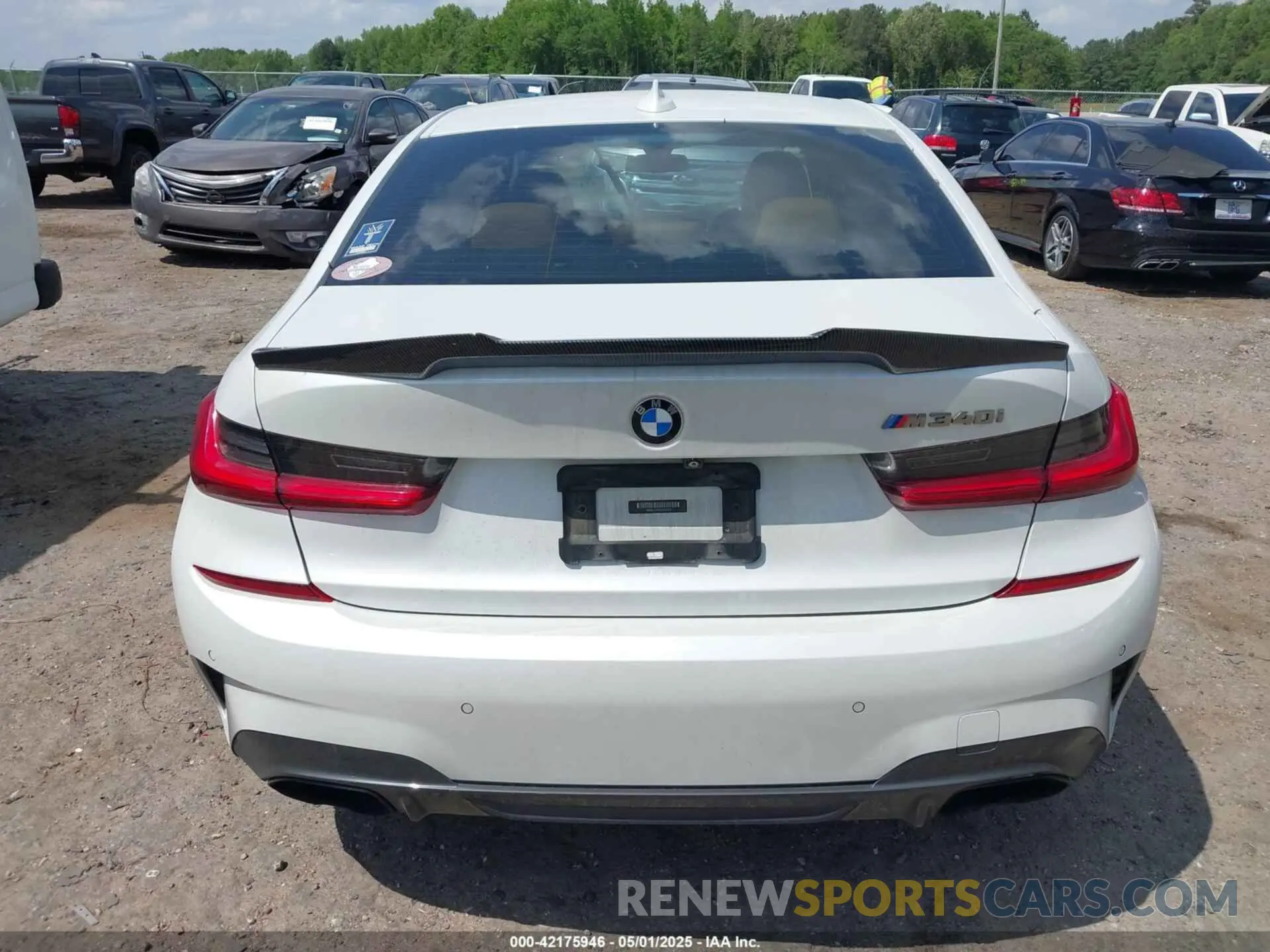 15 fotografías del automóvil dañado WBA5U7C06LA232418 BMW 3 SERIES 2020