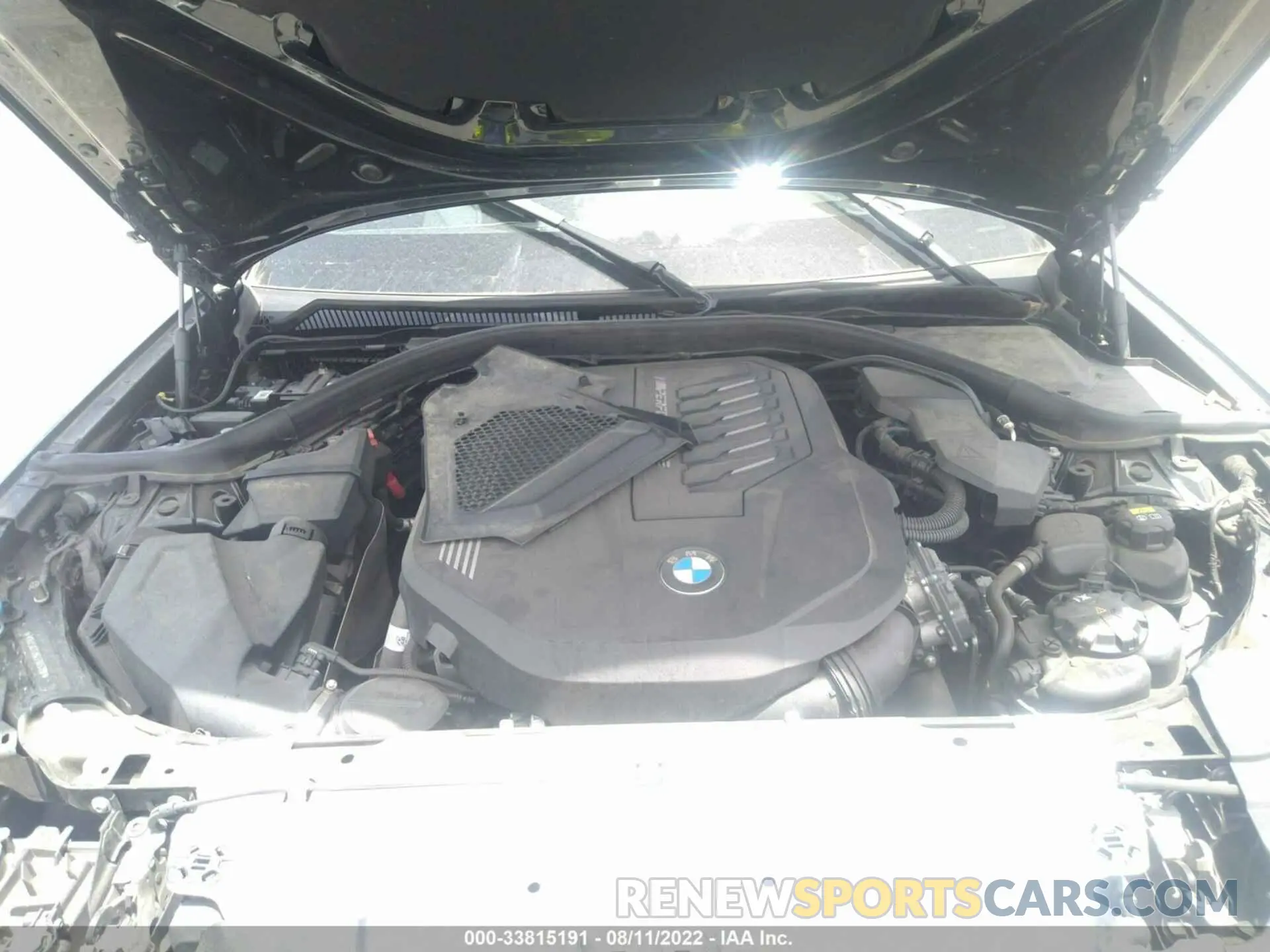 10 fotografías del automóvil dañado WBA5U7C06LFH45190 BMW 3 SERIES 2020