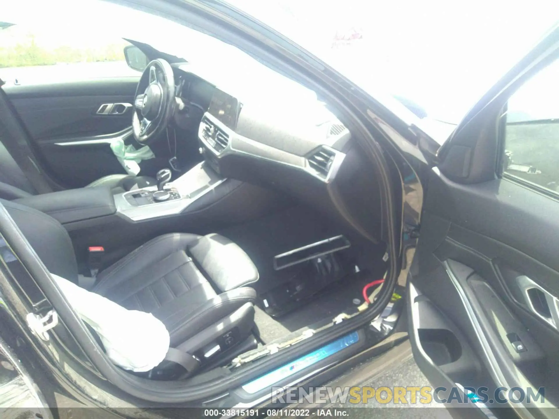 5 fotografías del automóvil dañado WBA5U7C06LFH45190 BMW 3 SERIES 2020