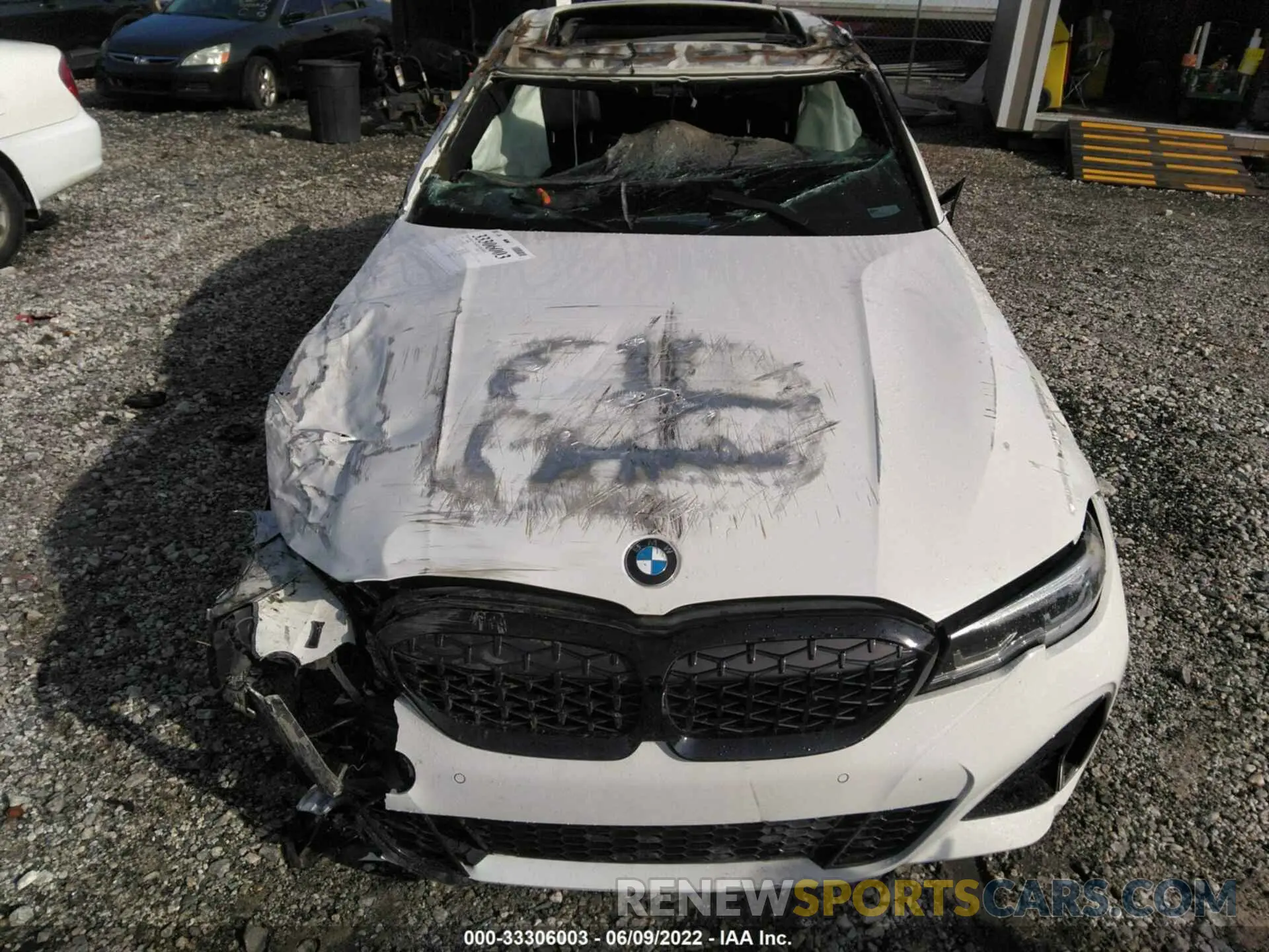 6 fotografías del automóvil dañado WBA5U7C06LFH64449 BMW 3 SERIES 2020