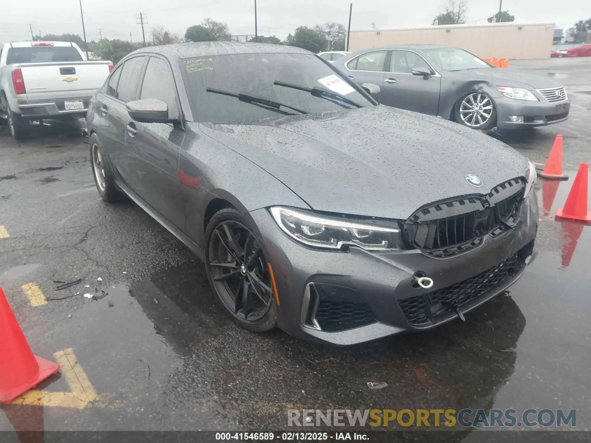 1 fotografías del automóvil dañado WBA5U7C0XLA232180 BMW 3 SERIES 2020