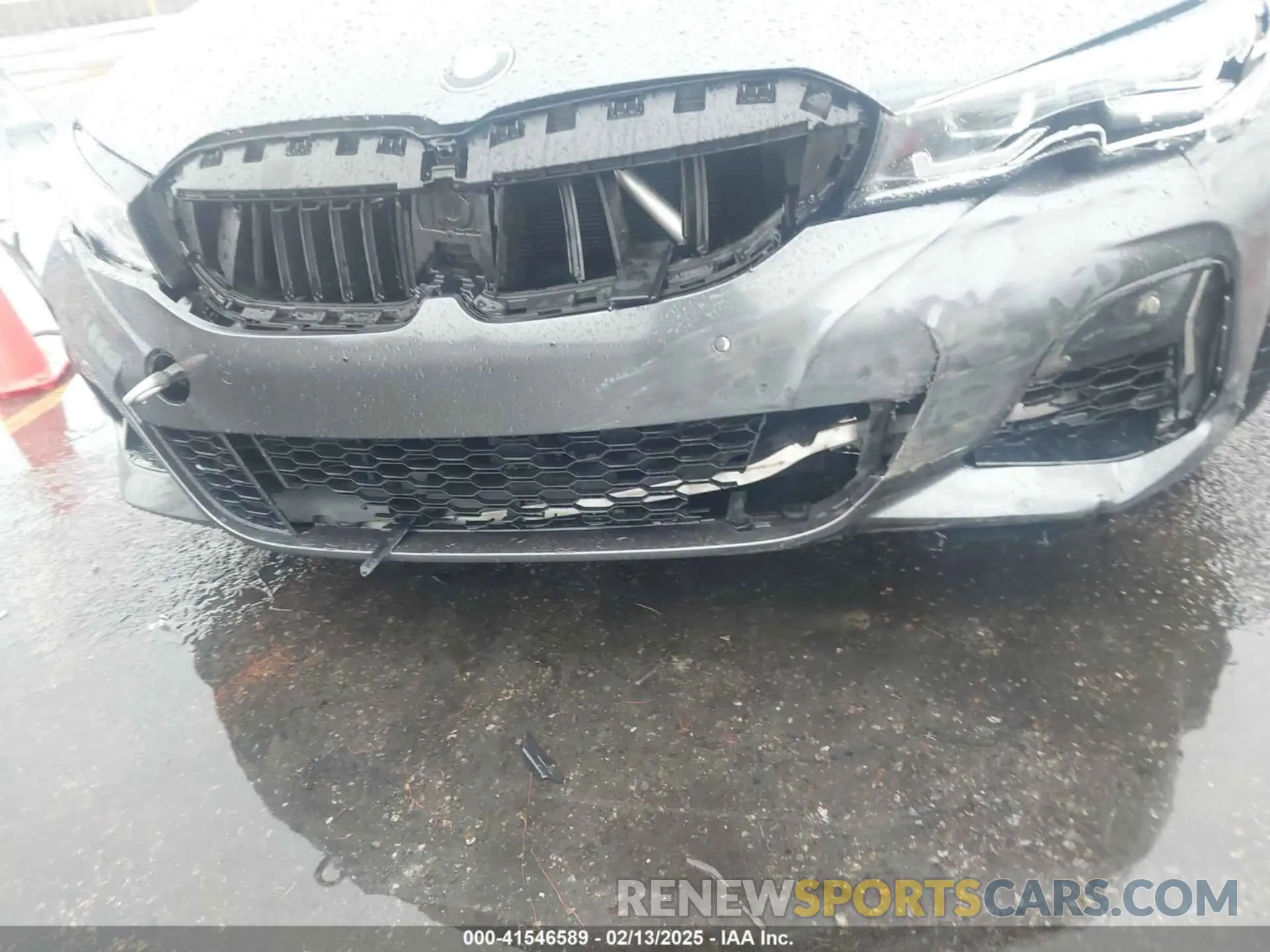 6 fotografías del automóvil dañado WBA5U7C0XLA232180 BMW 3 SERIES 2020