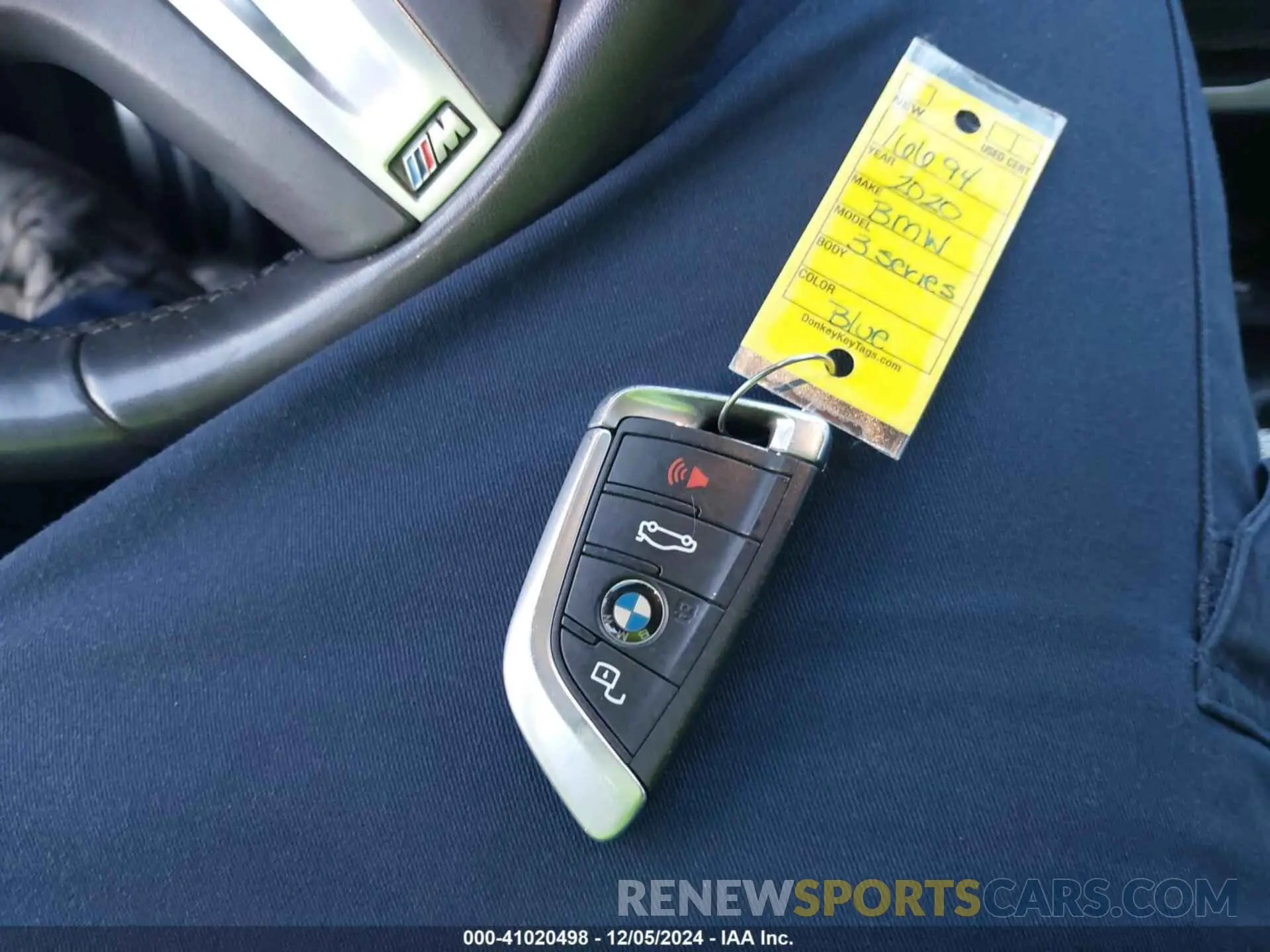 11 fotografías del automóvil dañado WBA5U9C00LFH03223 BMW 3 SERIES 2020
