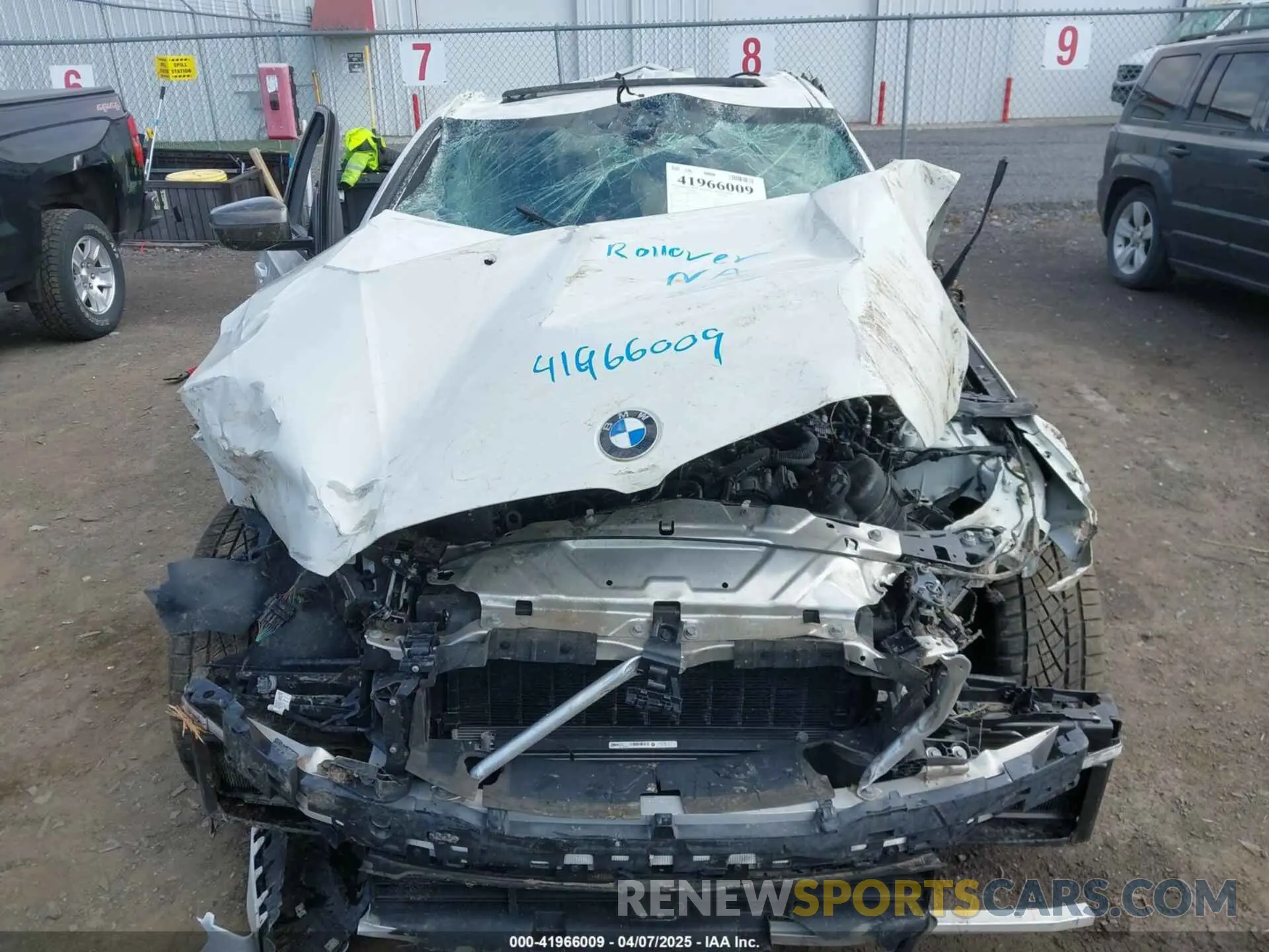 6 fotografías del automóvil dañado WBA5U9C01LFH03344 BMW 3 SERIES 2020