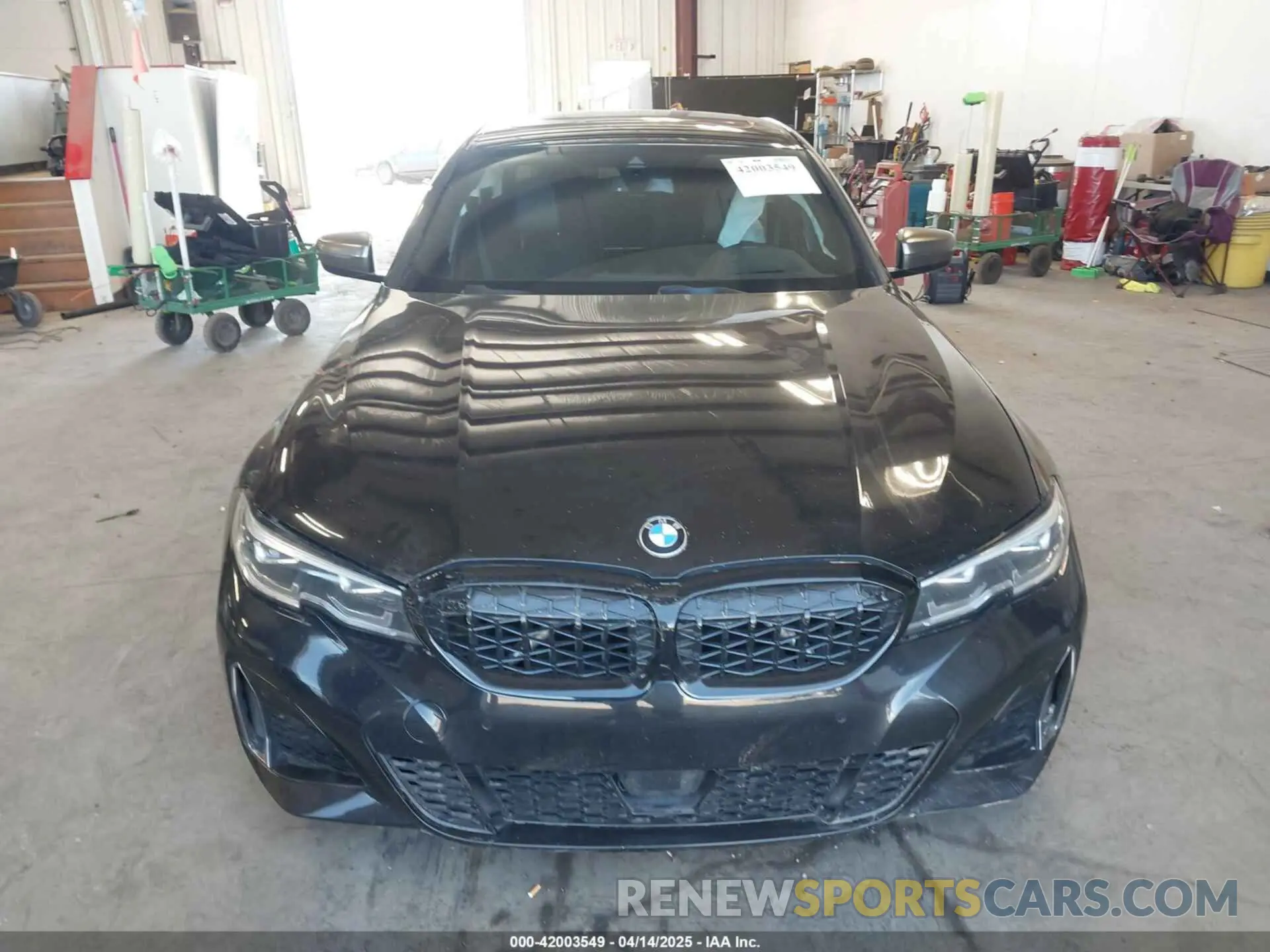 13 fotografías del automóvil dañado WBA5U9C03LA380392 BMW 3 SERIES 2020