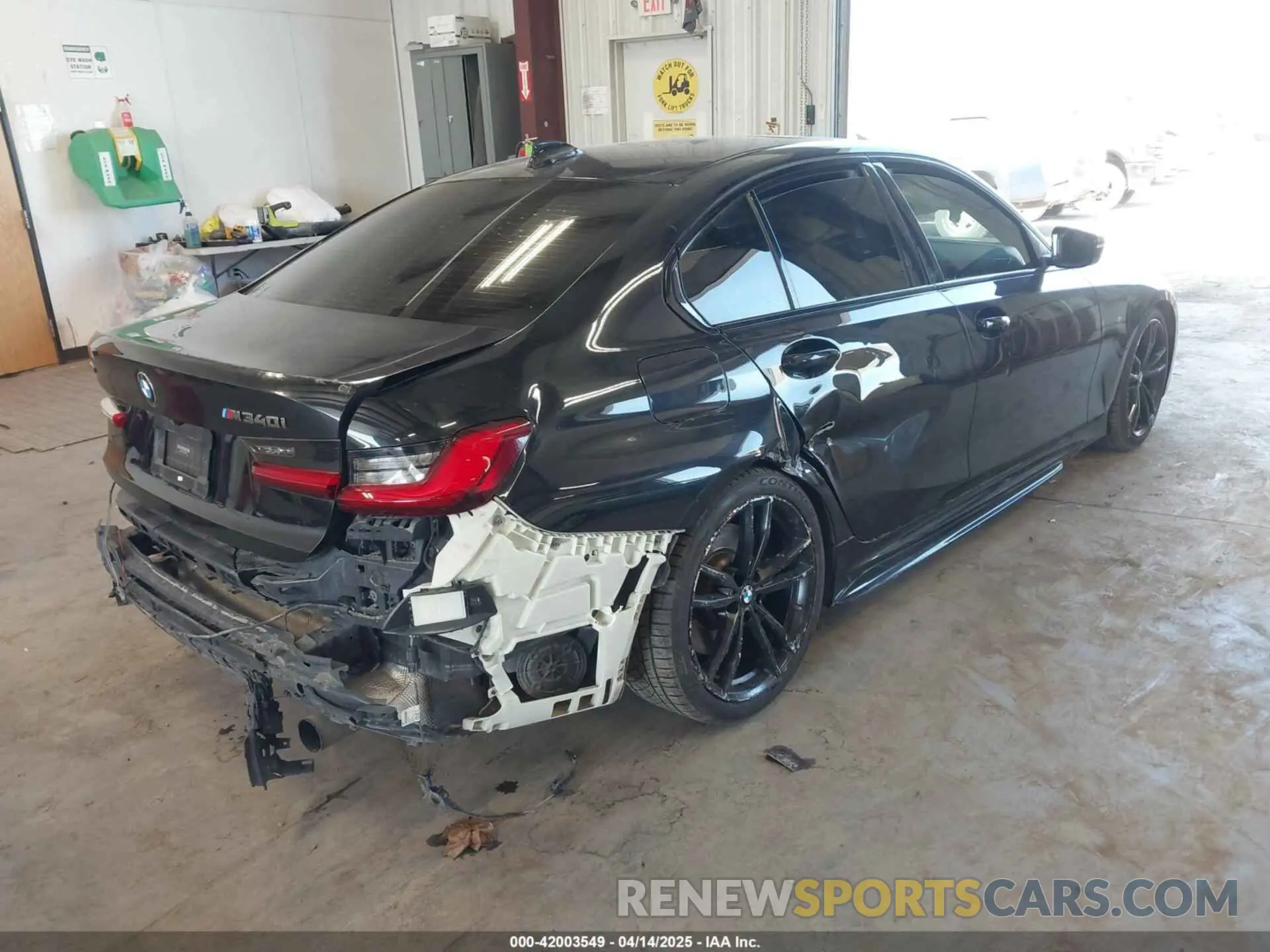4 fotografías del automóvil dañado WBA5U9C03LA380392 BMW 3 SERIES 2020