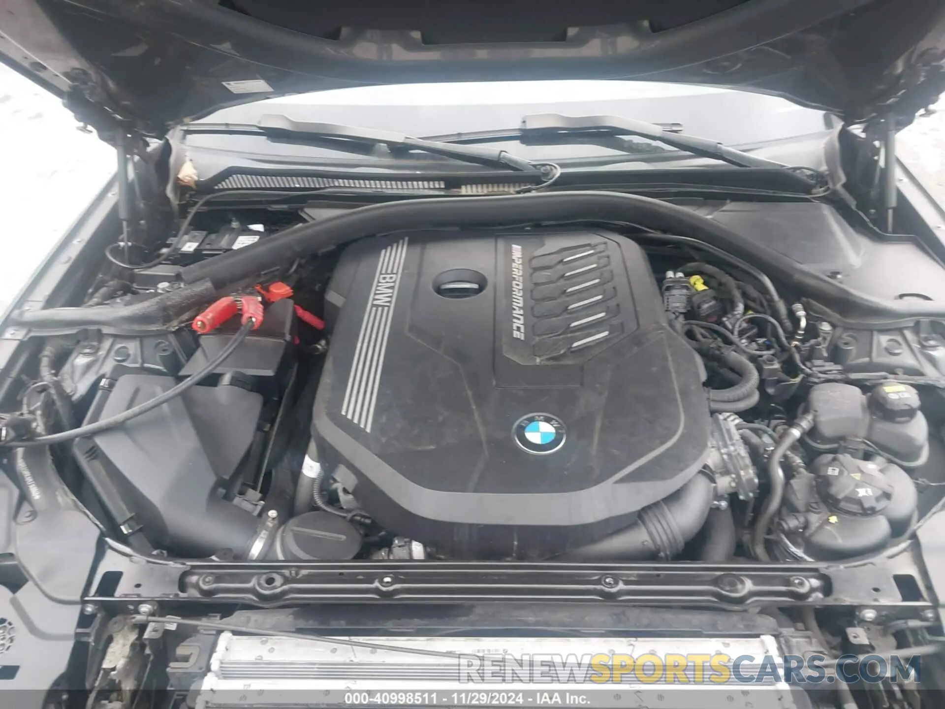 10 fotografías del automóvil dañado WBA5U9C07LFJ48848 BMW 3 SERIES 2020