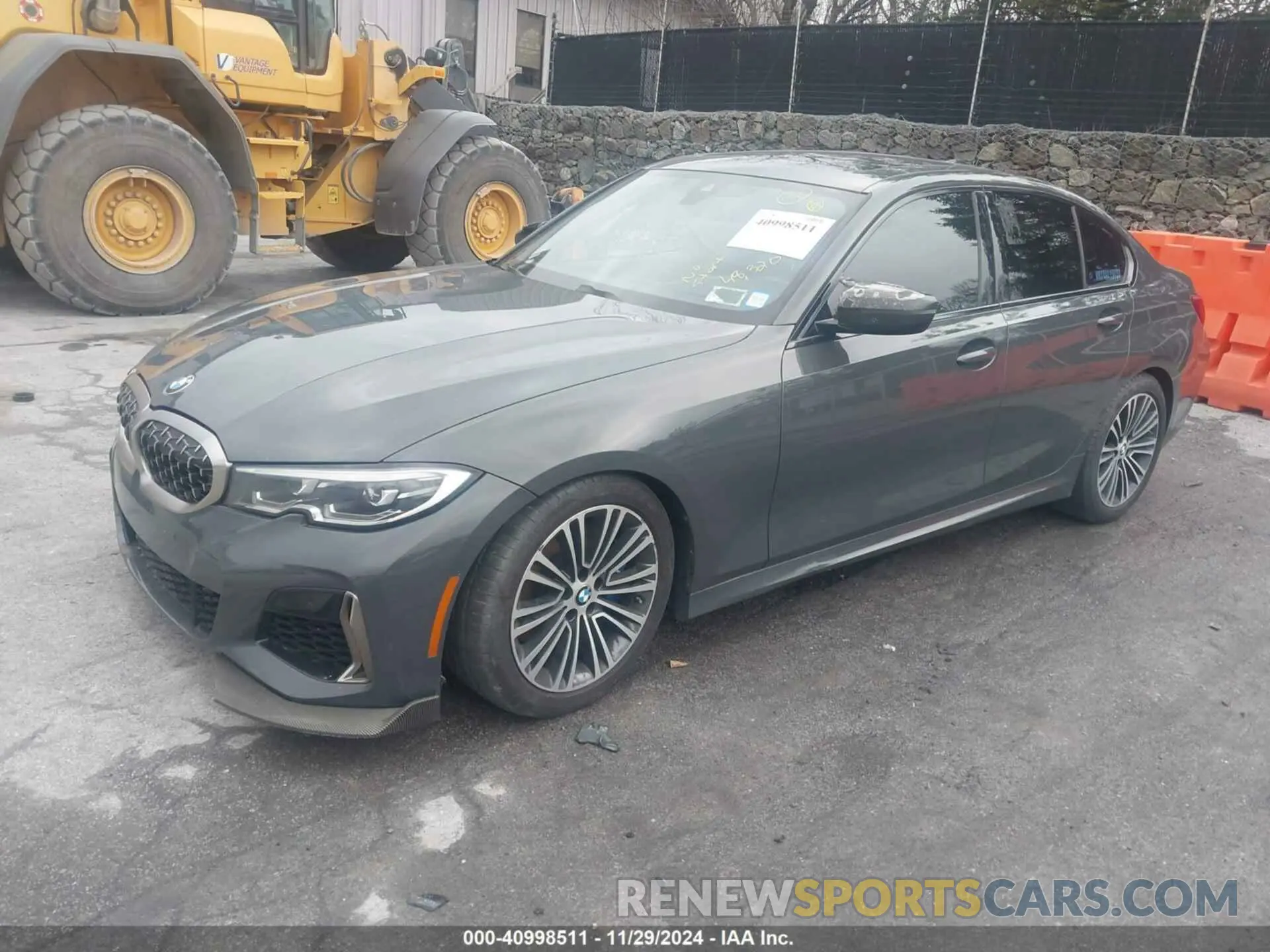 2 fotografías del automóvil dañado WBA5U9C07LFJ48848 BMW 3 SERIES 2020
