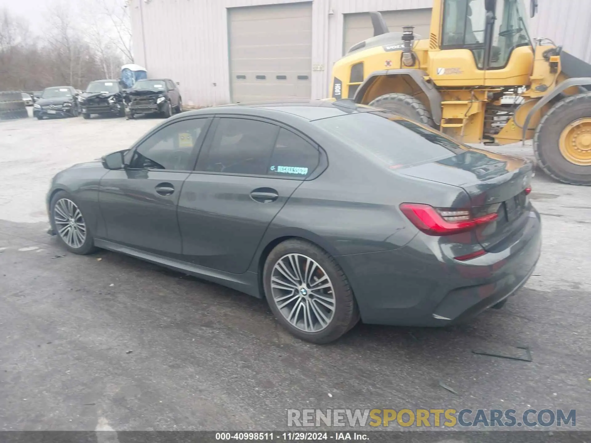 3 fotografías del automóvil dañado WBA5U9C07LFJ48848 BMW 3 SERIES 2020
