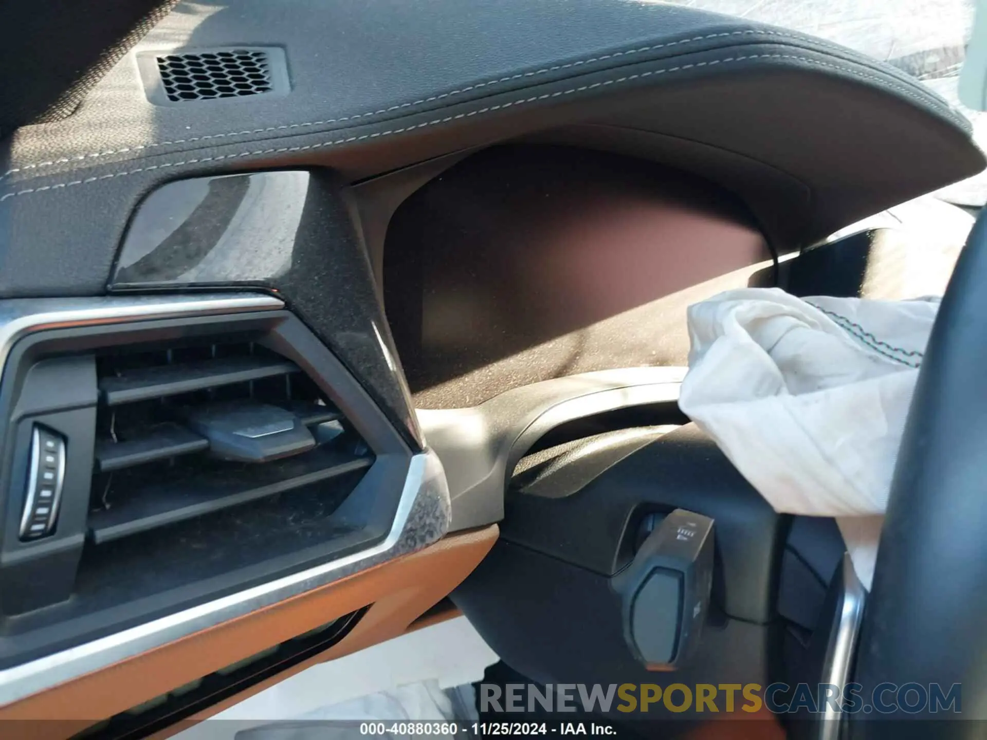 7 fotografías del automóvil dañado WBA5U9C0XLFH44068 BMW 3 SERIES 2020