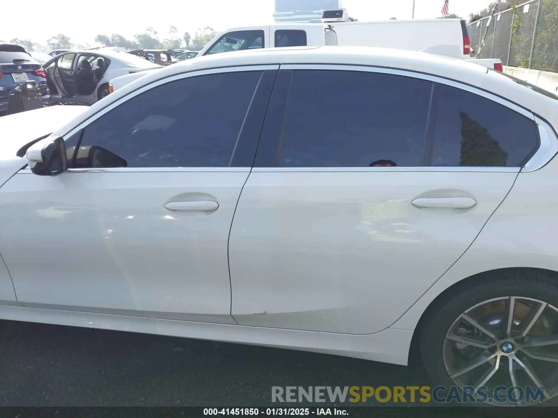 14 fotografías del automóvil dañado 3MW5P7J00M8C21180 BMW 3 SERIES 2021