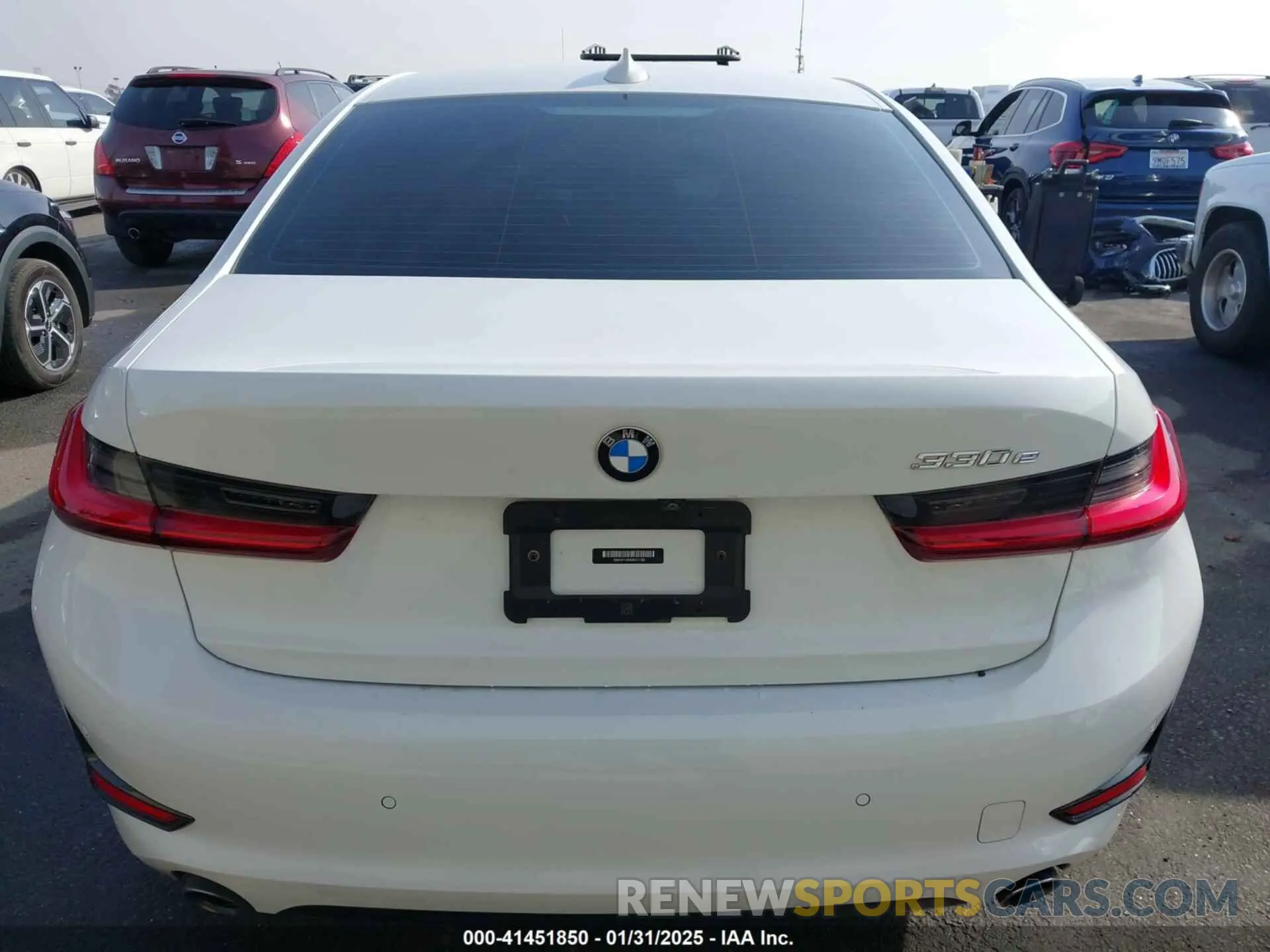 16 fotografías del automóvil dañado 3MW5P7J00M8C21180 BMW 3 SERIES 2021