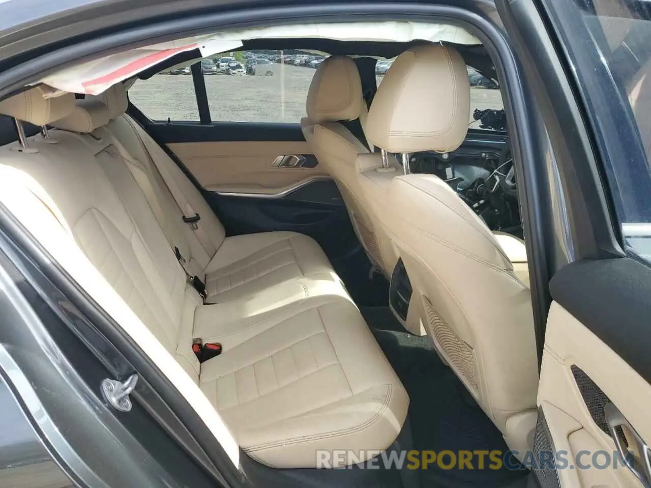 10 fotografías del automóvil dañado 3MW5P7J02M8B72919 BMW 3 SERIES 2021