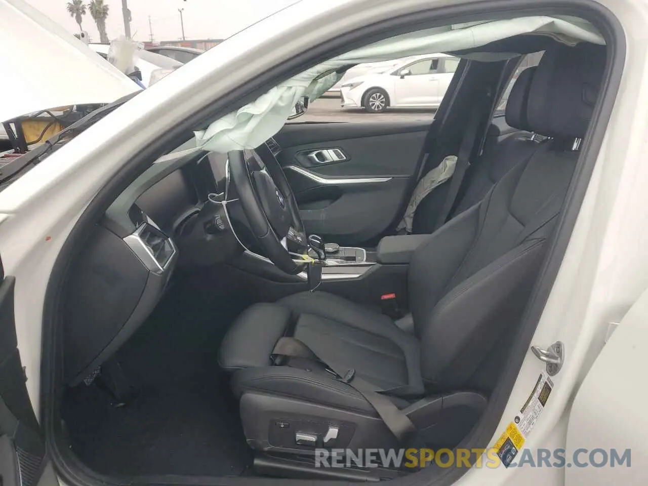 7 fotografías del automóvil dañado 3MW5P7J02M8B86870 BMW 3 SERIES 2021