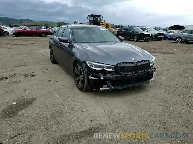 11 fotografías del automóvil dañado 3MW5P7J02M8B94208 BMW 3 SERIES 2021