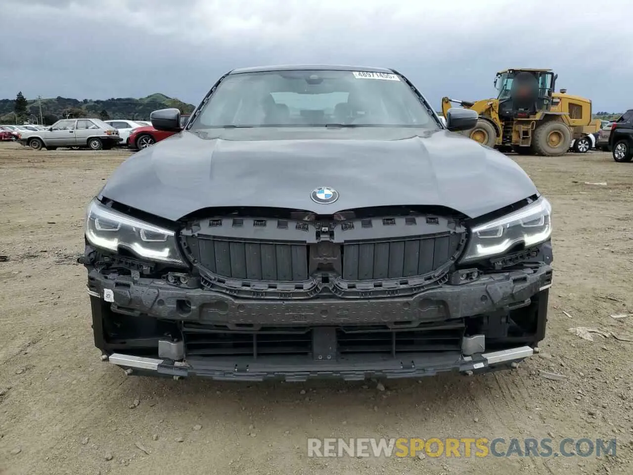 5 fotografías del automóvil dañado 3MW5P7J02M8B94208 BMW 3 SERIES 2021