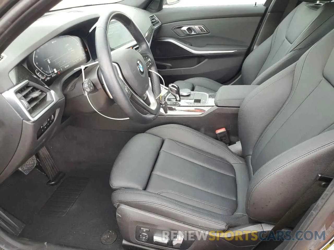 7 fotografías del automóvil dañado 3MW5P7J02M8B94208 BMW 3 SERIES 2021